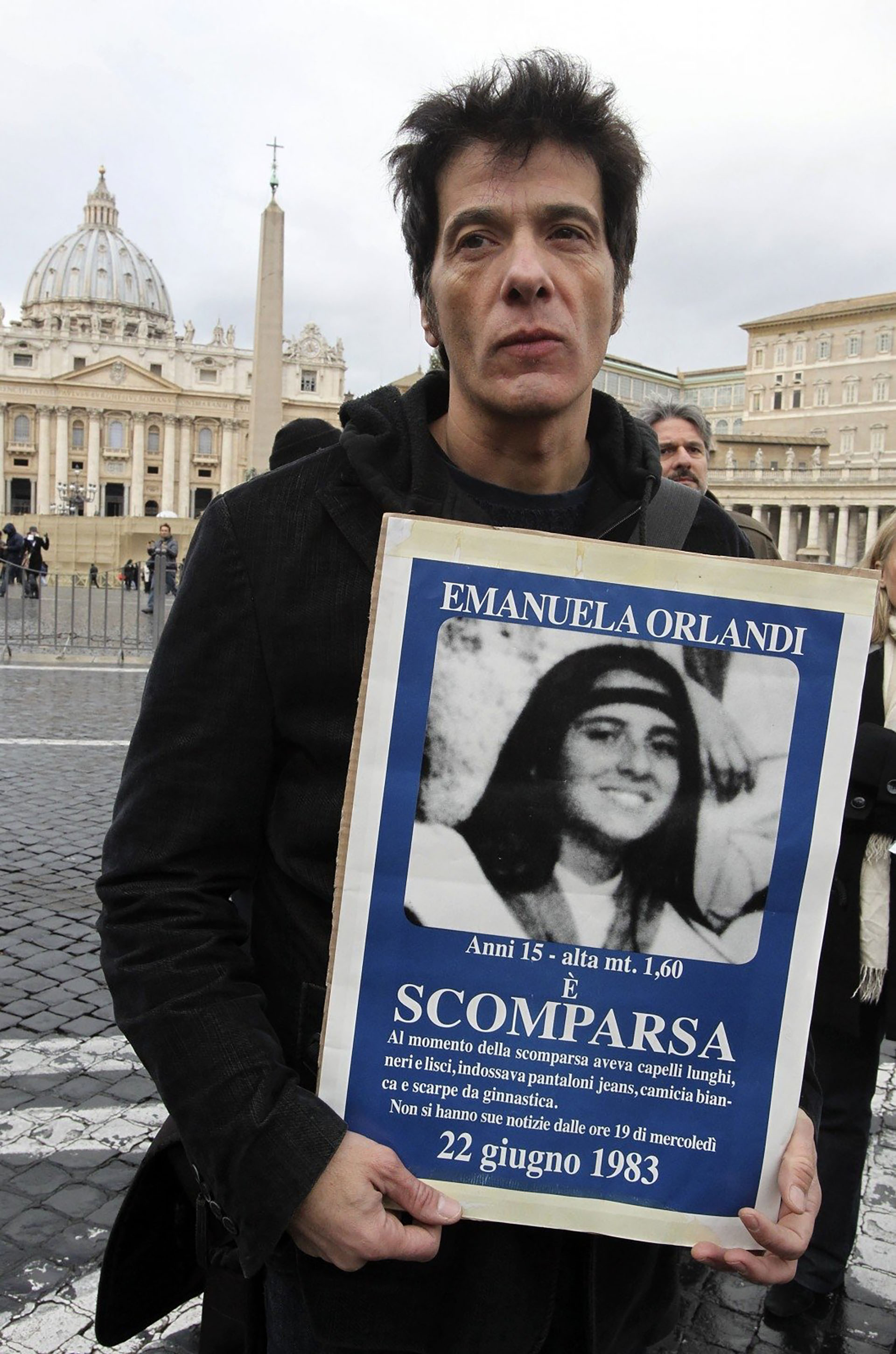 El hermano de Emanuela Orlandi nunca dejó de buscarla