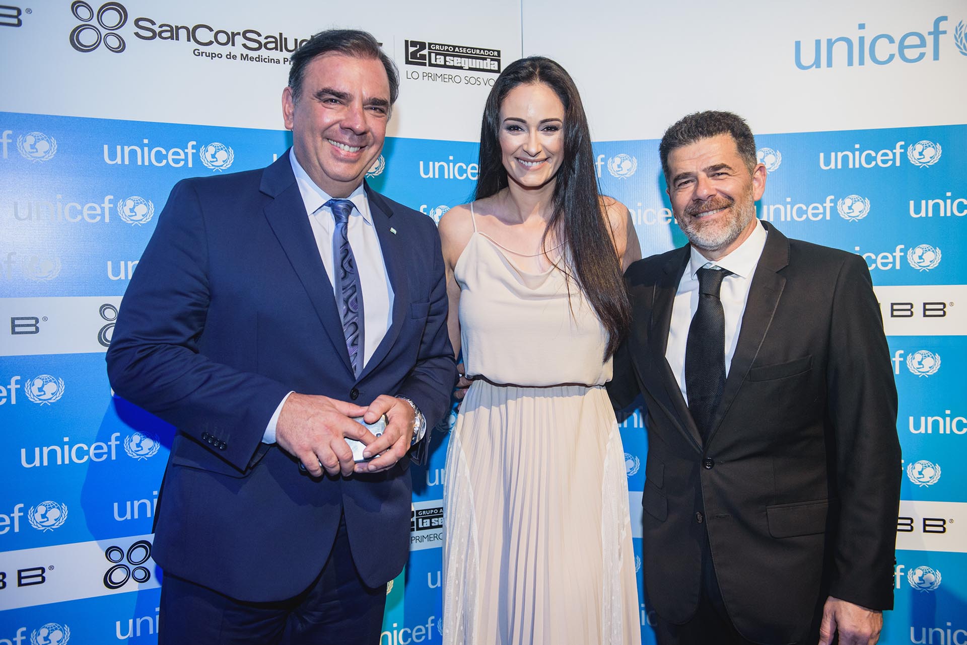 Luis Otero, Gabriela Sobrado y Julián Weich