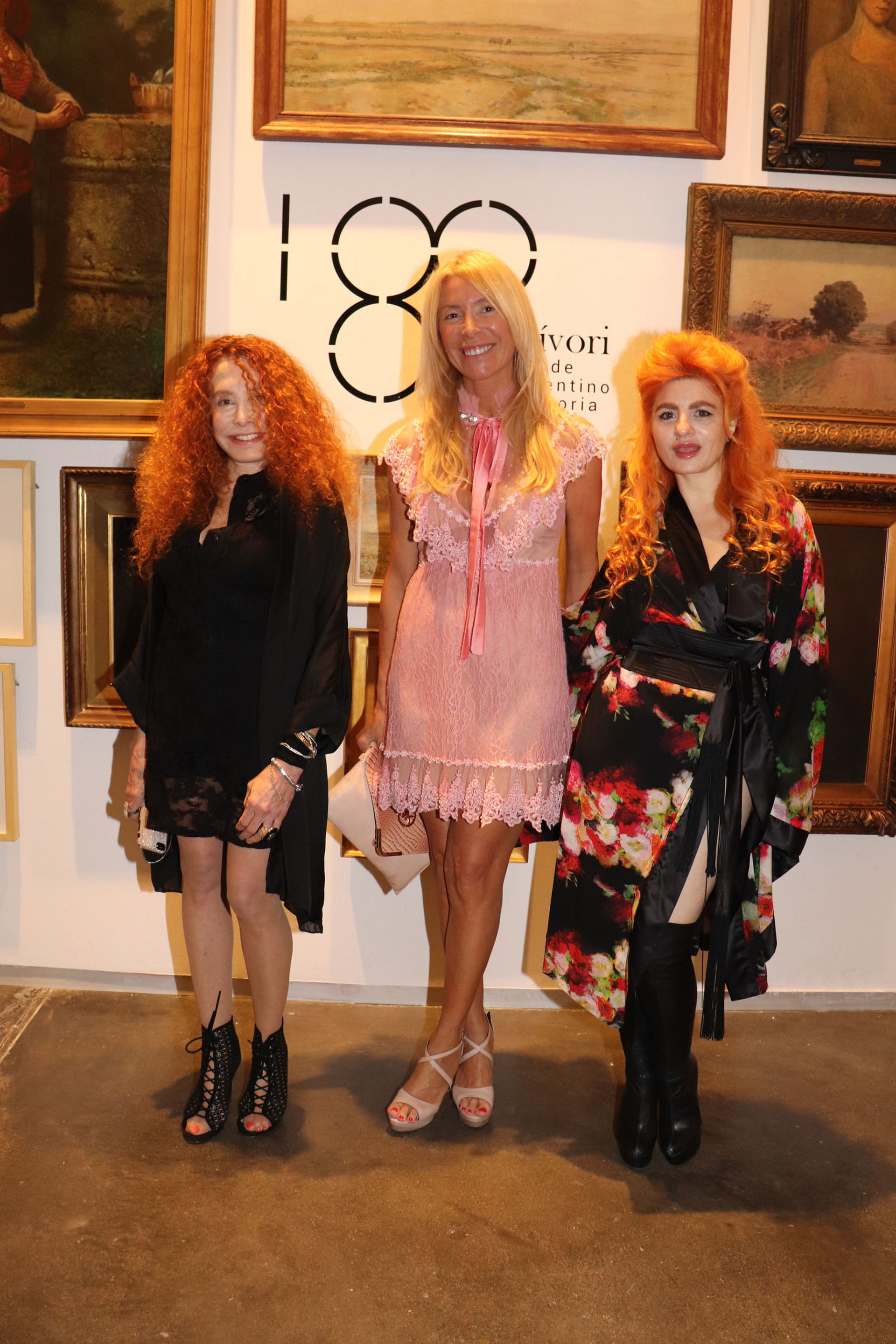 Maureene Dinar, Susana Clur, y Verónica De la Canal