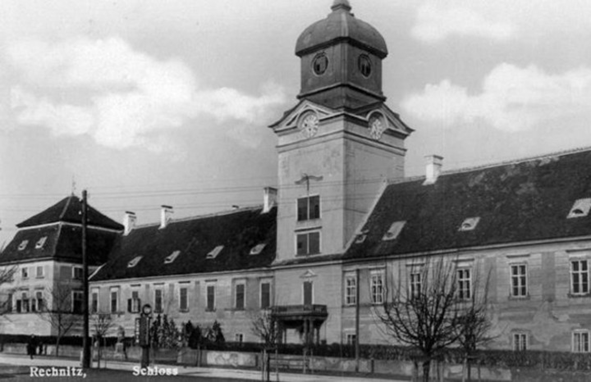 El castillo de Rechnitz donde ocurrió la matanza