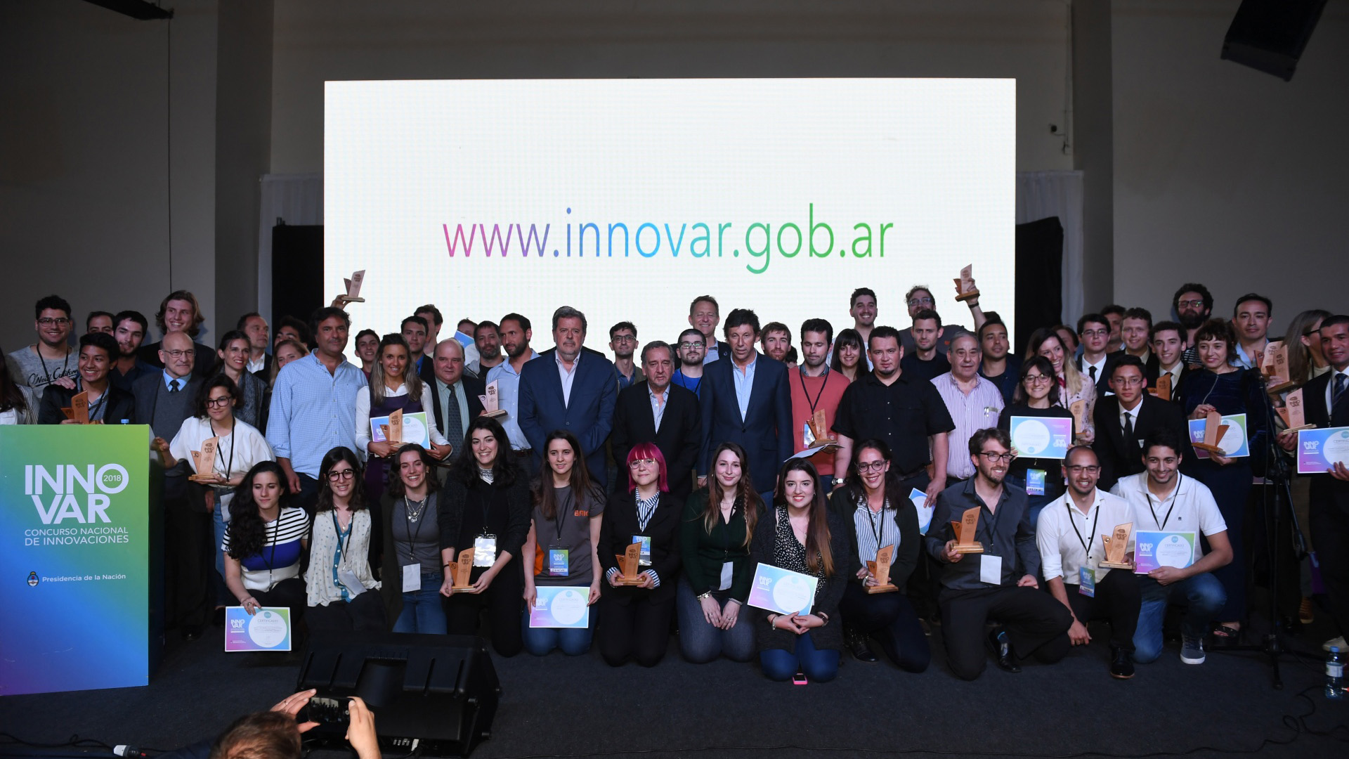 Se premiaron 37 proyectos en total