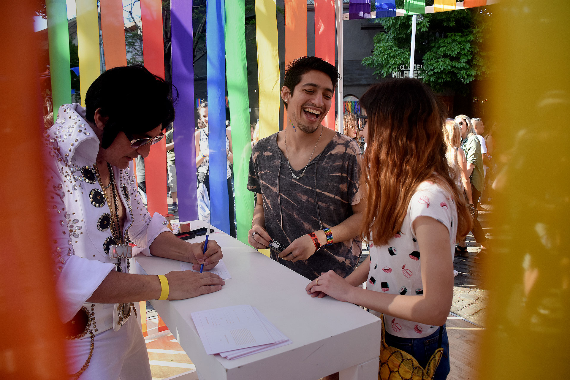 Disfraces y colores, protagonistas en la celebración