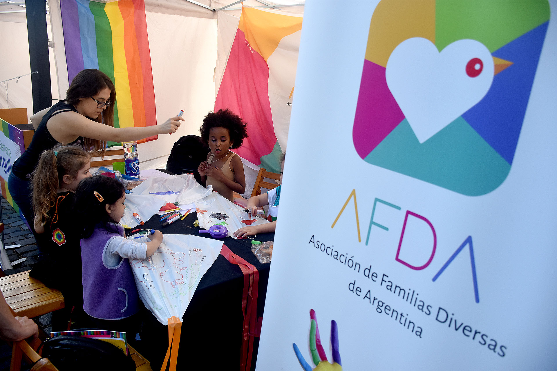 La Asociación de Familias Diversas de Argentina (AFDA), una de las organizaciones que participó de la iniciativa