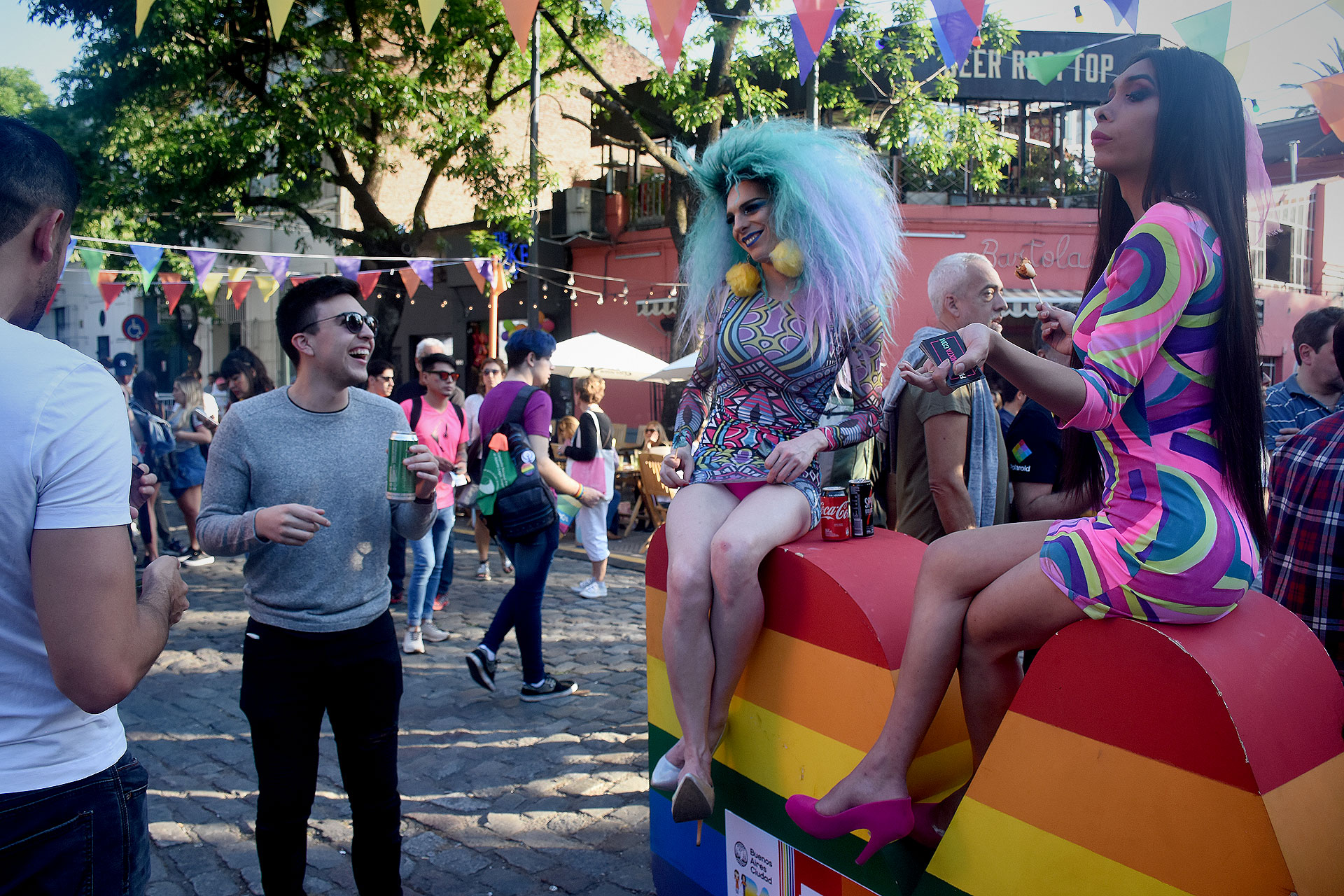 Del evento participaron también unas 20 organizaciones que promueven y difunden los de derechos del colectivo LGBTIQ