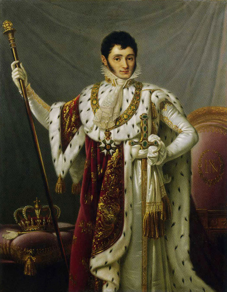 Jerónimo Bonaparte (1784-1860) era el menor de los hermanos de Napoleón. De su matrimonio con una joven de Baltimore surgió la rama estadounidense de la familia