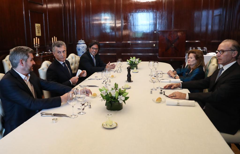 Garavano, Macri y Peña recibieron a Rosenkrantz y Highton de Nolasco