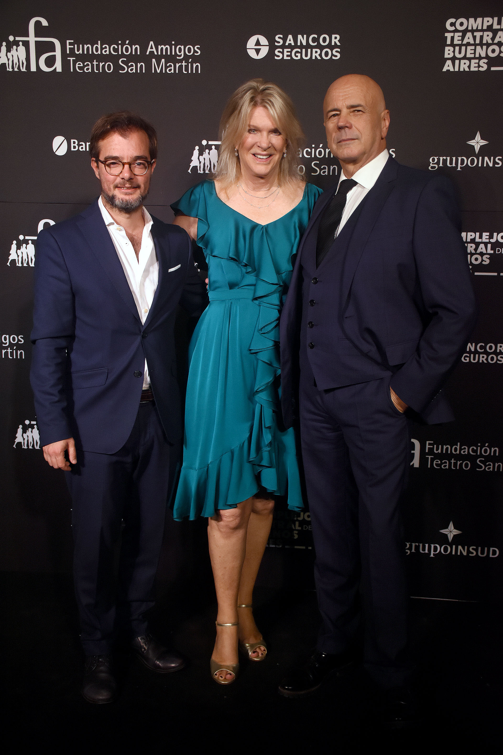 Enrique Avogadro, Eva Thesleff de Soldati y Jorge Telerman