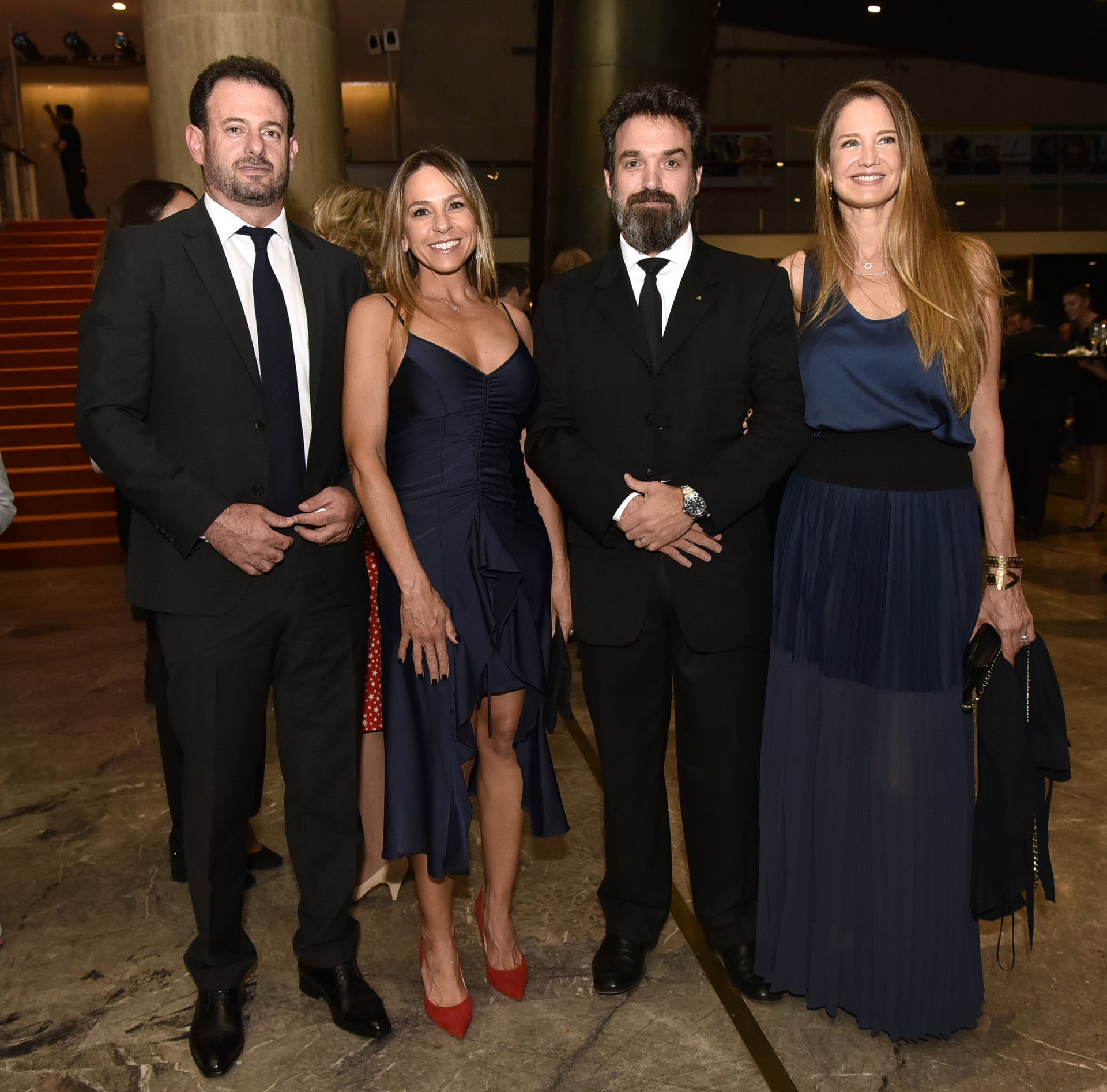 José y Soledad Urtubey junto a Sebastián Bagó y Roxana Zarecki