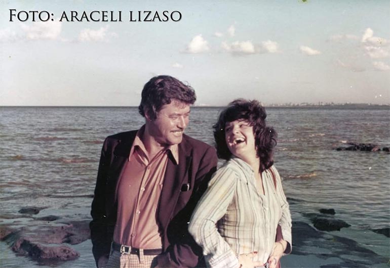 Guy Williams y Araceli Lisazo