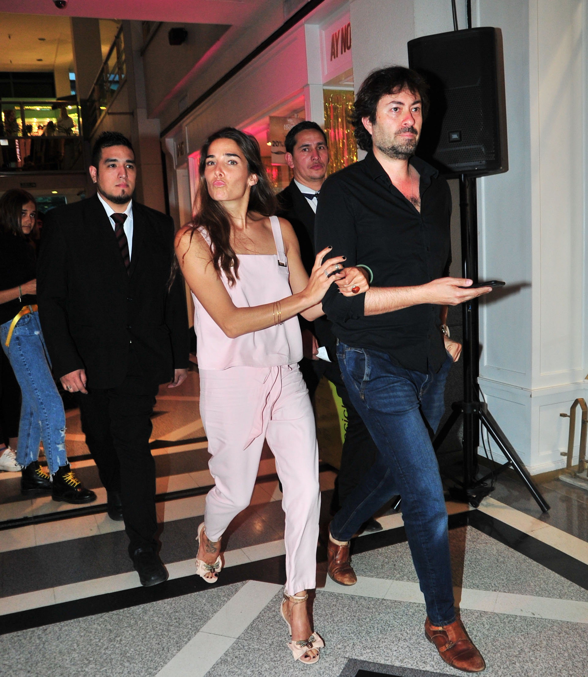 Juana Viale y Mauricio Catarain