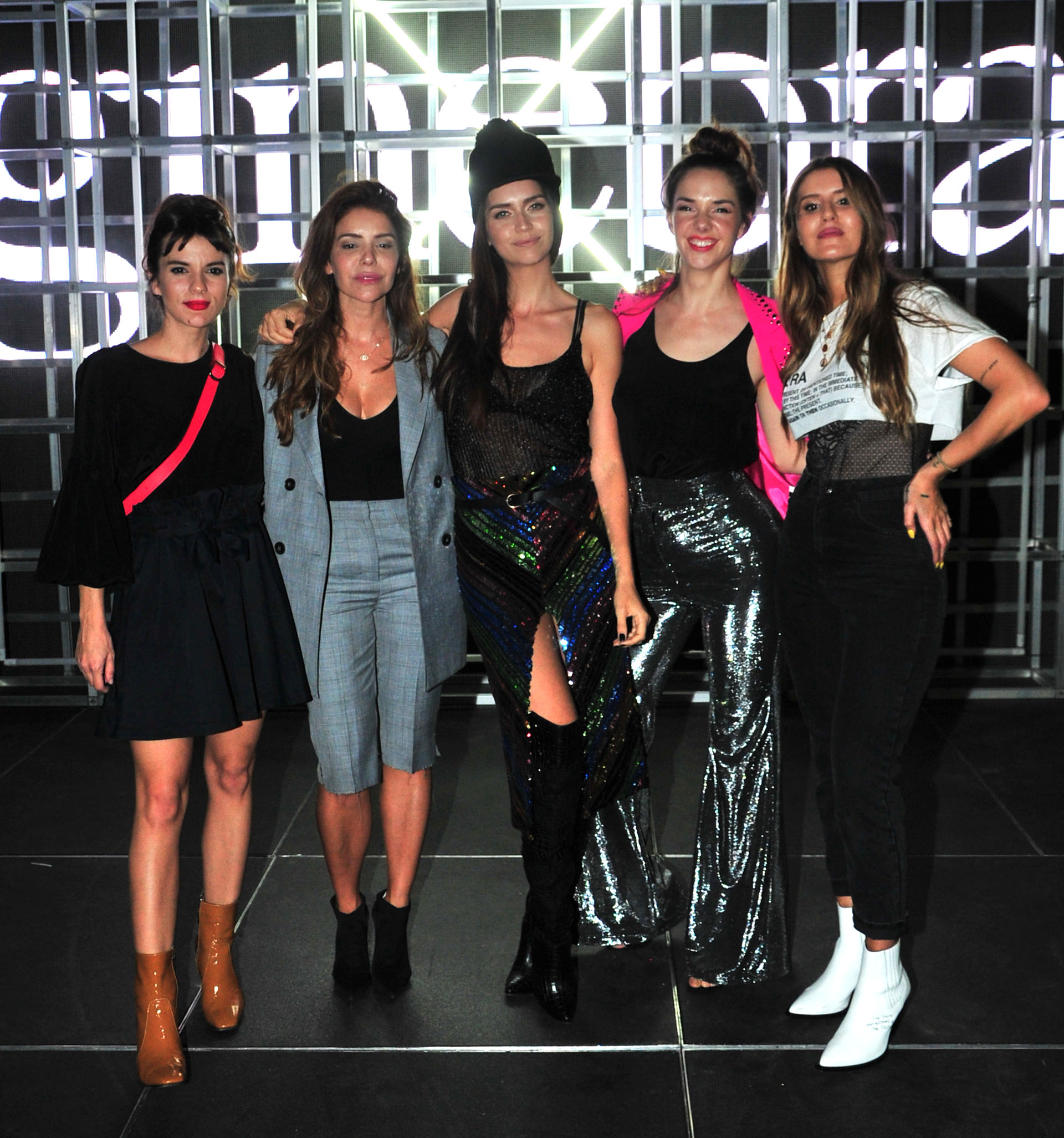 Gimena Accardi, Romina Pigretti, Zaira Nara, Julieta Nair Calvo y Micaela Tinelli