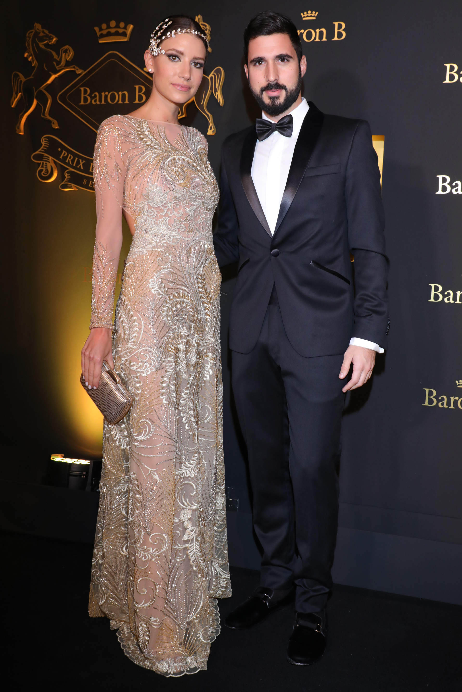 Angie Landaburu y Tomás Eurnekian.