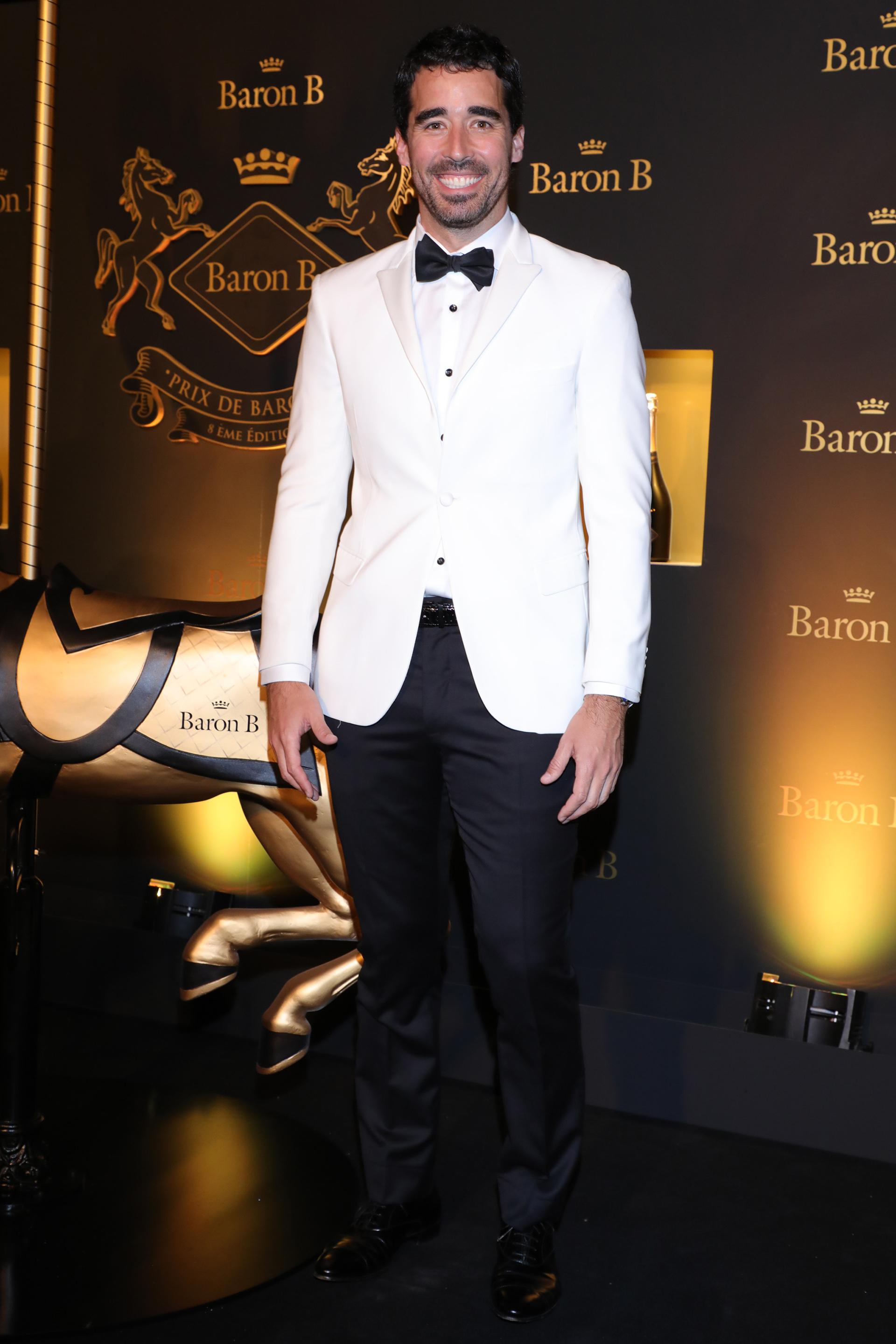 Nacho Viale en la 8° edición del Prix de Baron B, la noche solidaria más sofisticada de Buenos Aires, que desde hace 8 años se da cita de manera consecutiva.