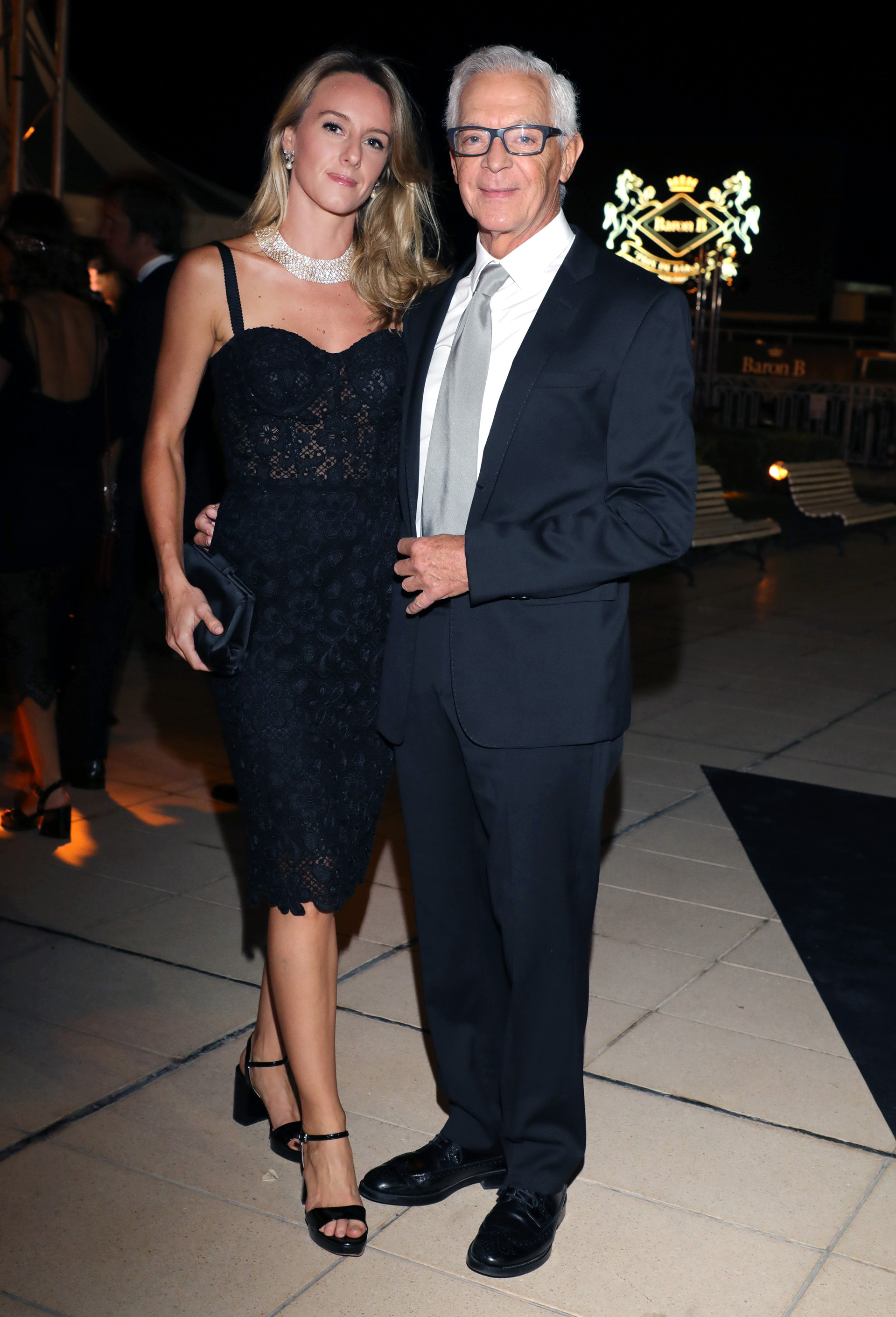 Eduardo Costantini y su pareja Estefanía Daneri.