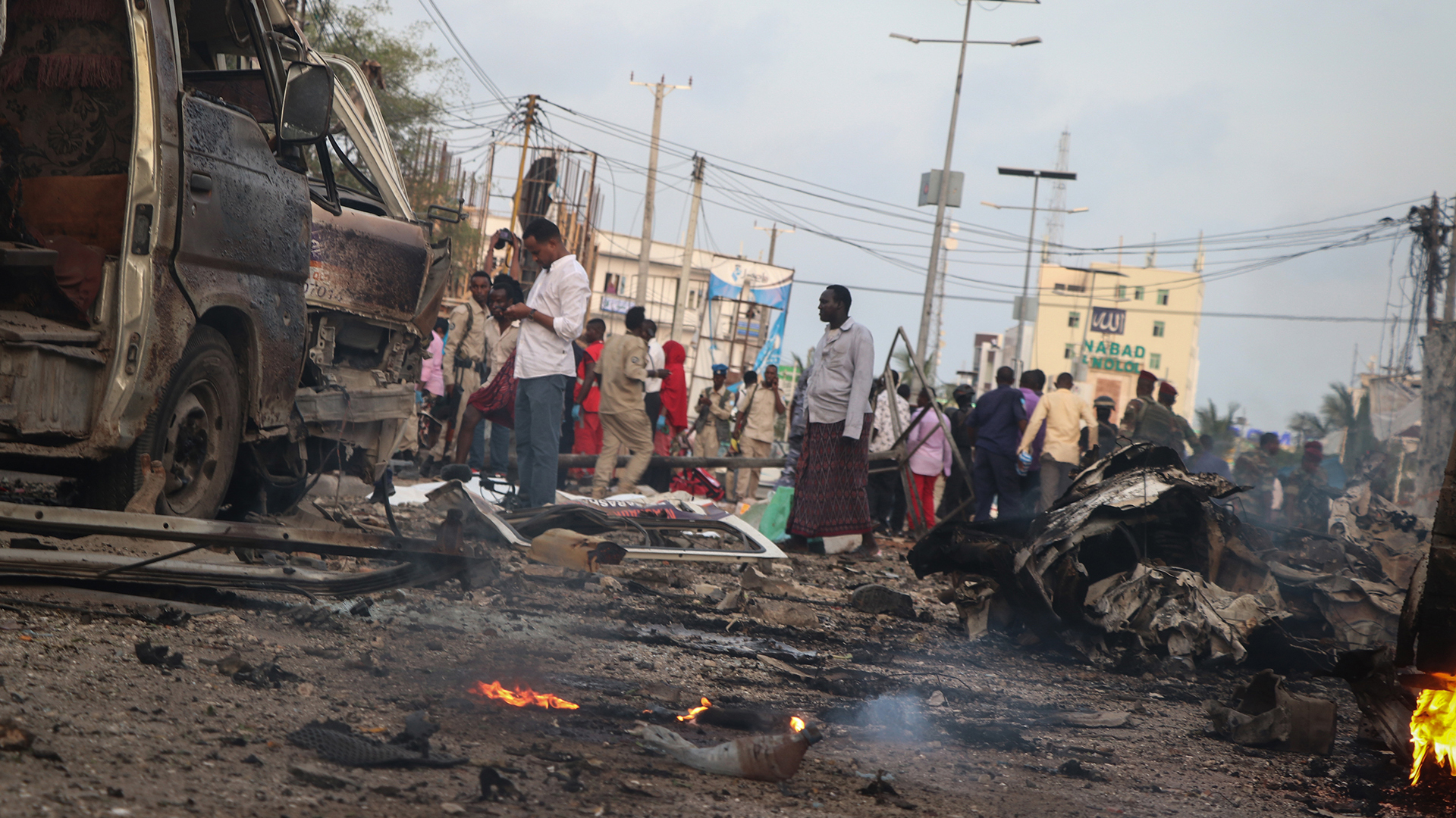 Al menos 20 personas murieron y 40 resultaron heridas en un atentado en Somalia (AFP)