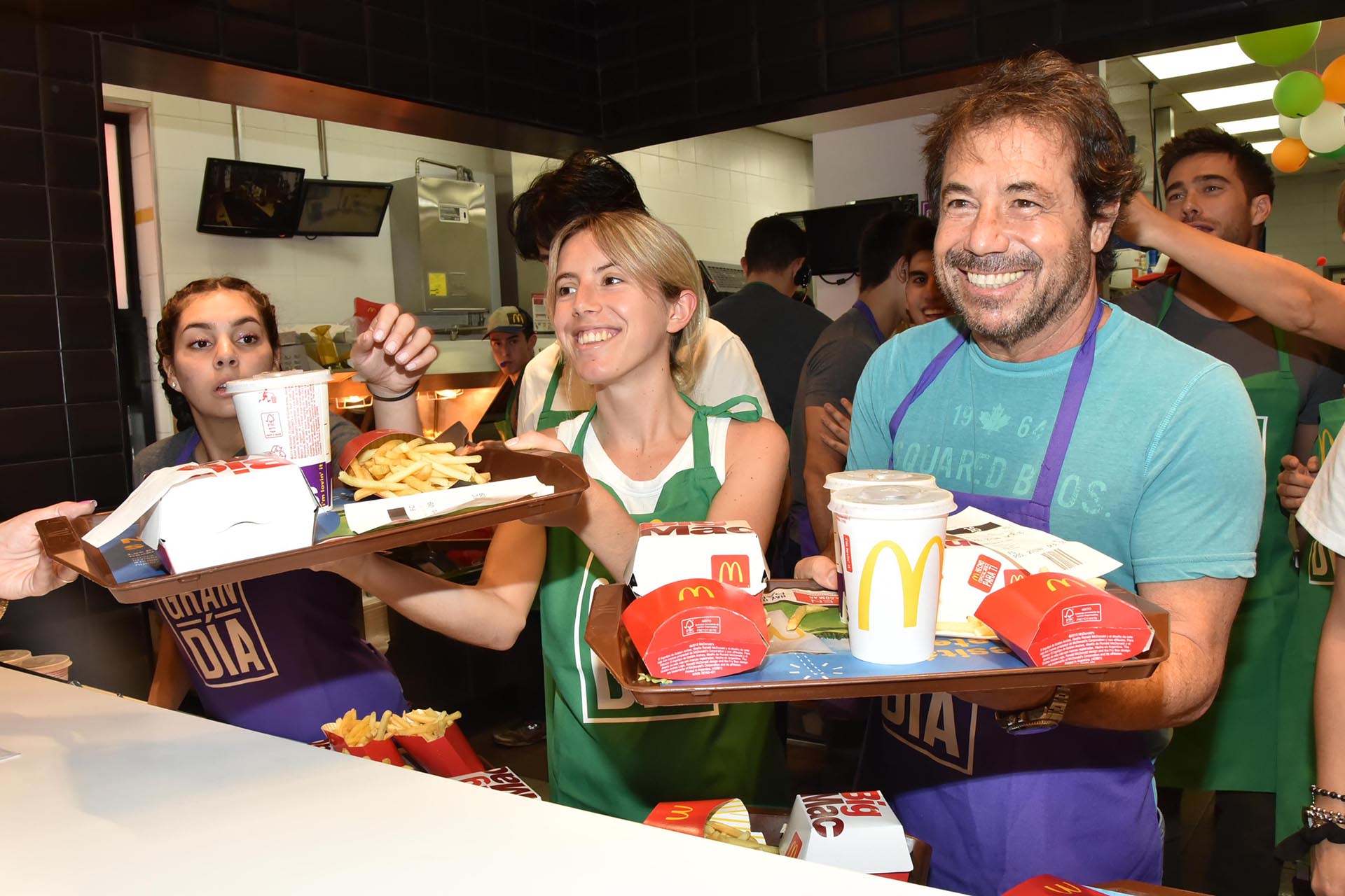 Ricky Sarkany con su hija