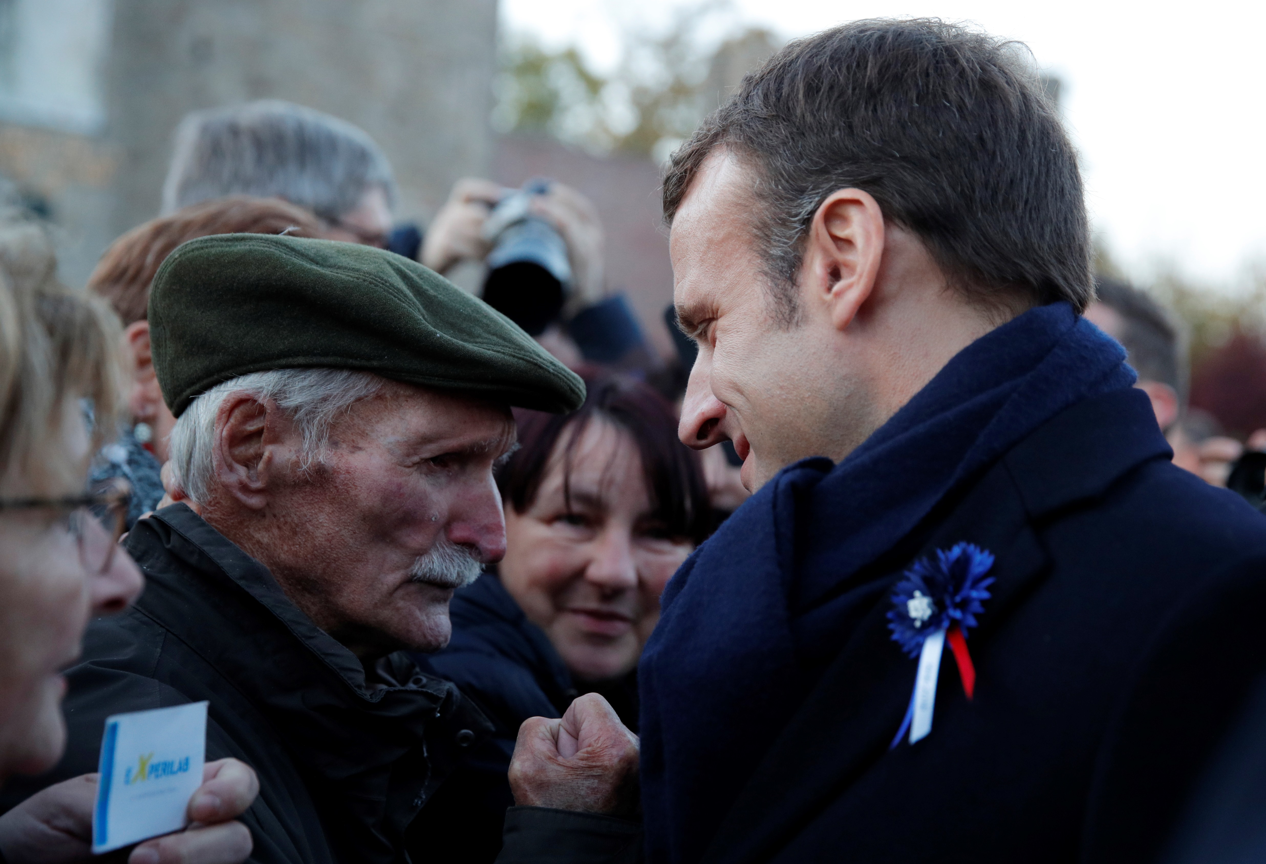 (Photo by PHILIPPE WOJAZER / POOL / AFP)