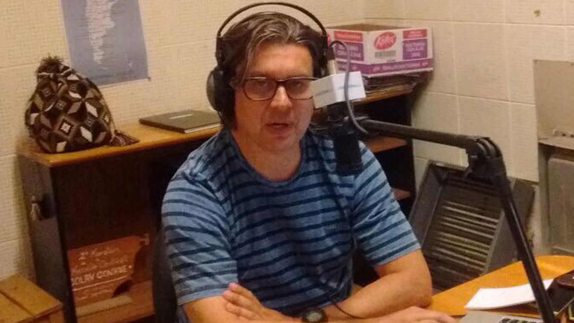 Aguiar tenía un programa sobre salud en Radio Nacional de Esquel: se lo levantaron (Twitter)