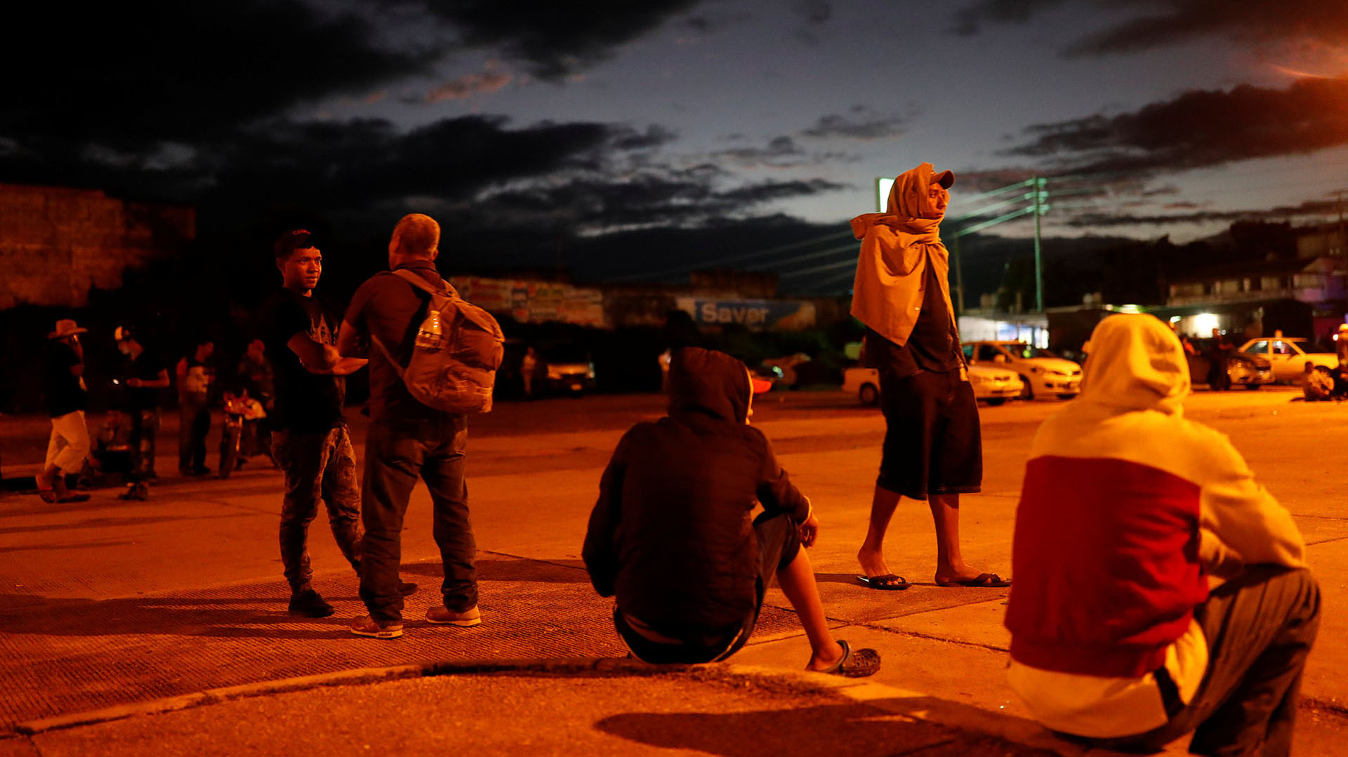 También siguen llegando grupos a Veracruz, provenientes de Chiapas.