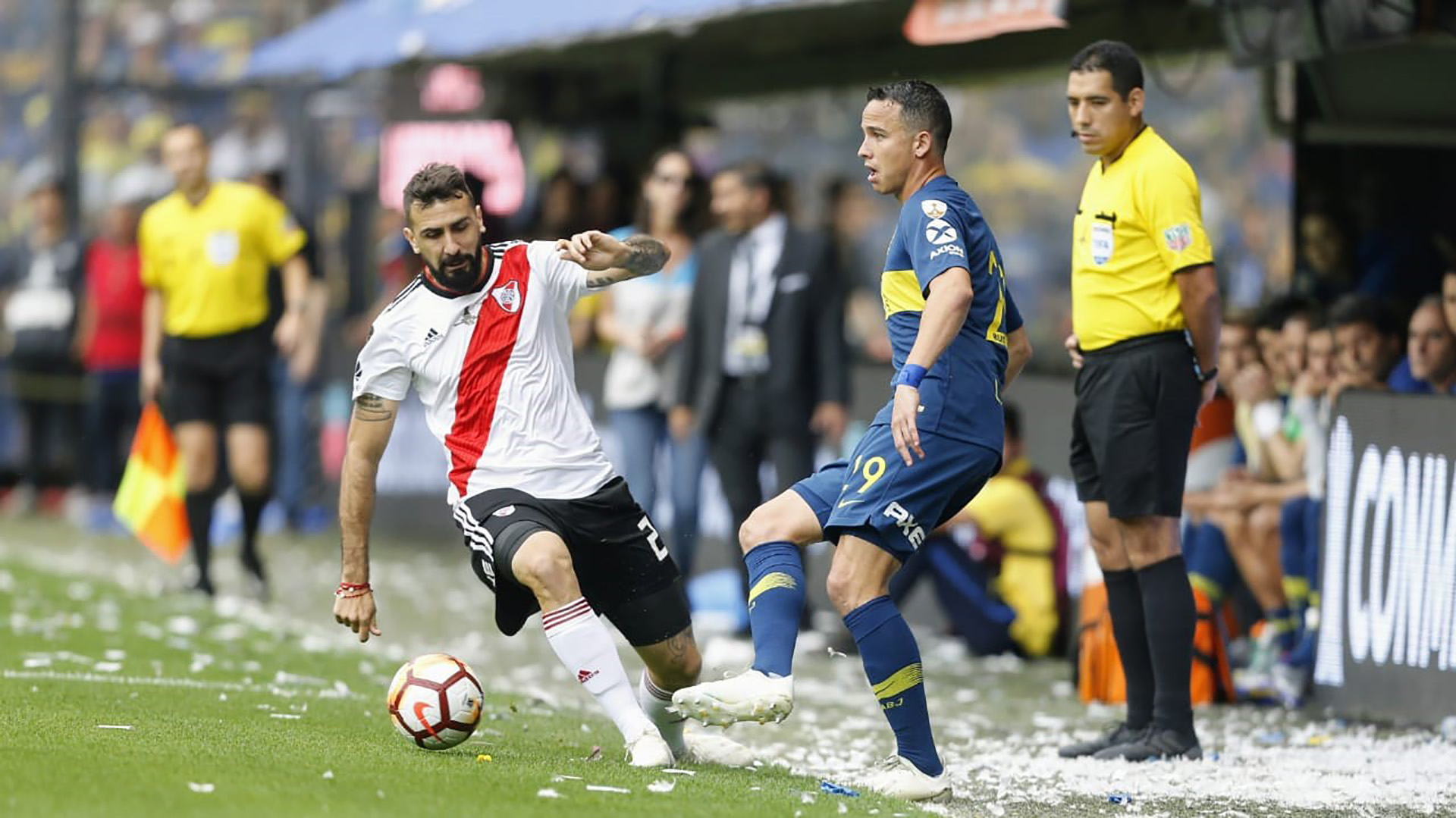 El partido fue muy parejo, pero con muchos goles