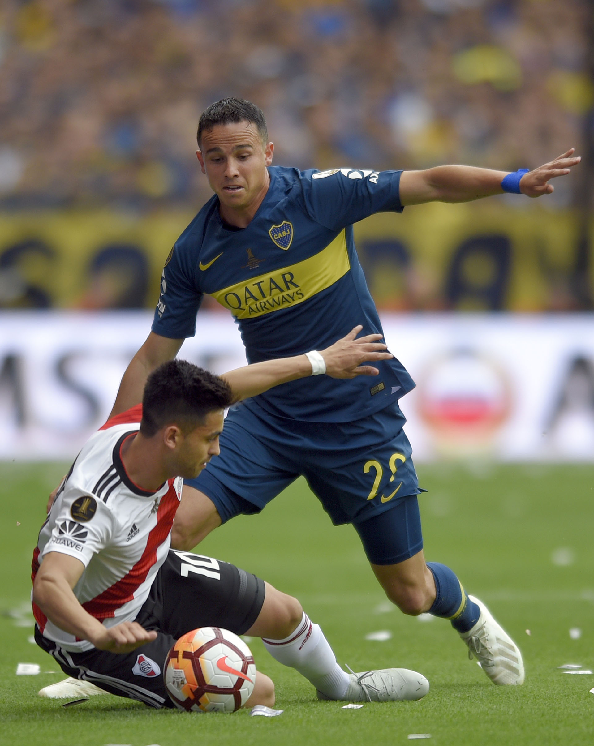 Martínez fue el eje del juego de River