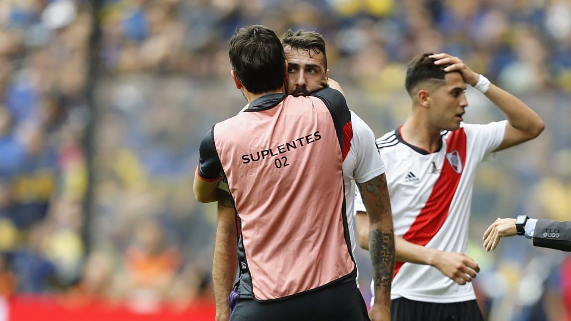 La felicitación de Germán Lux