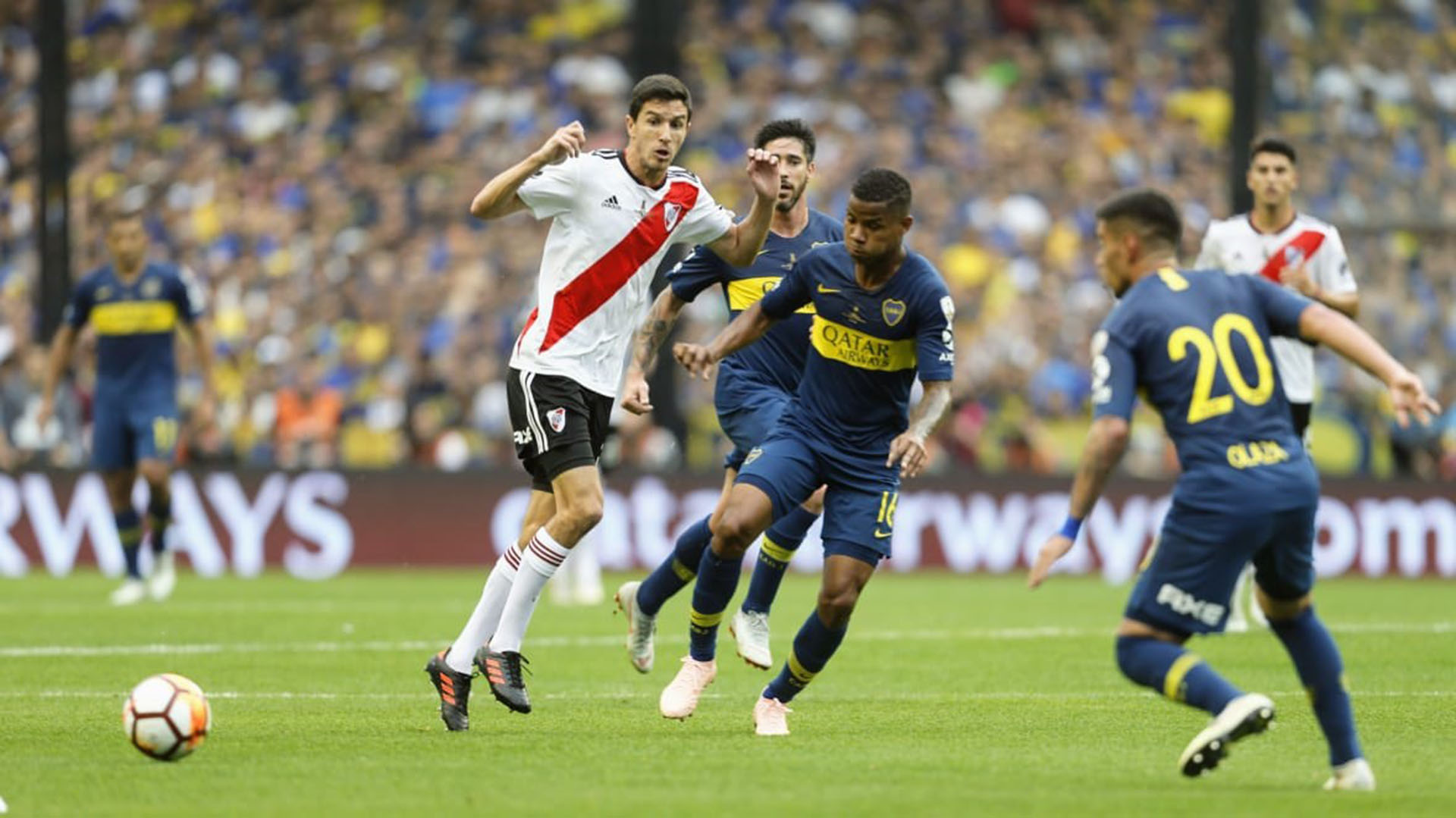 El partido terminó 2 a 2