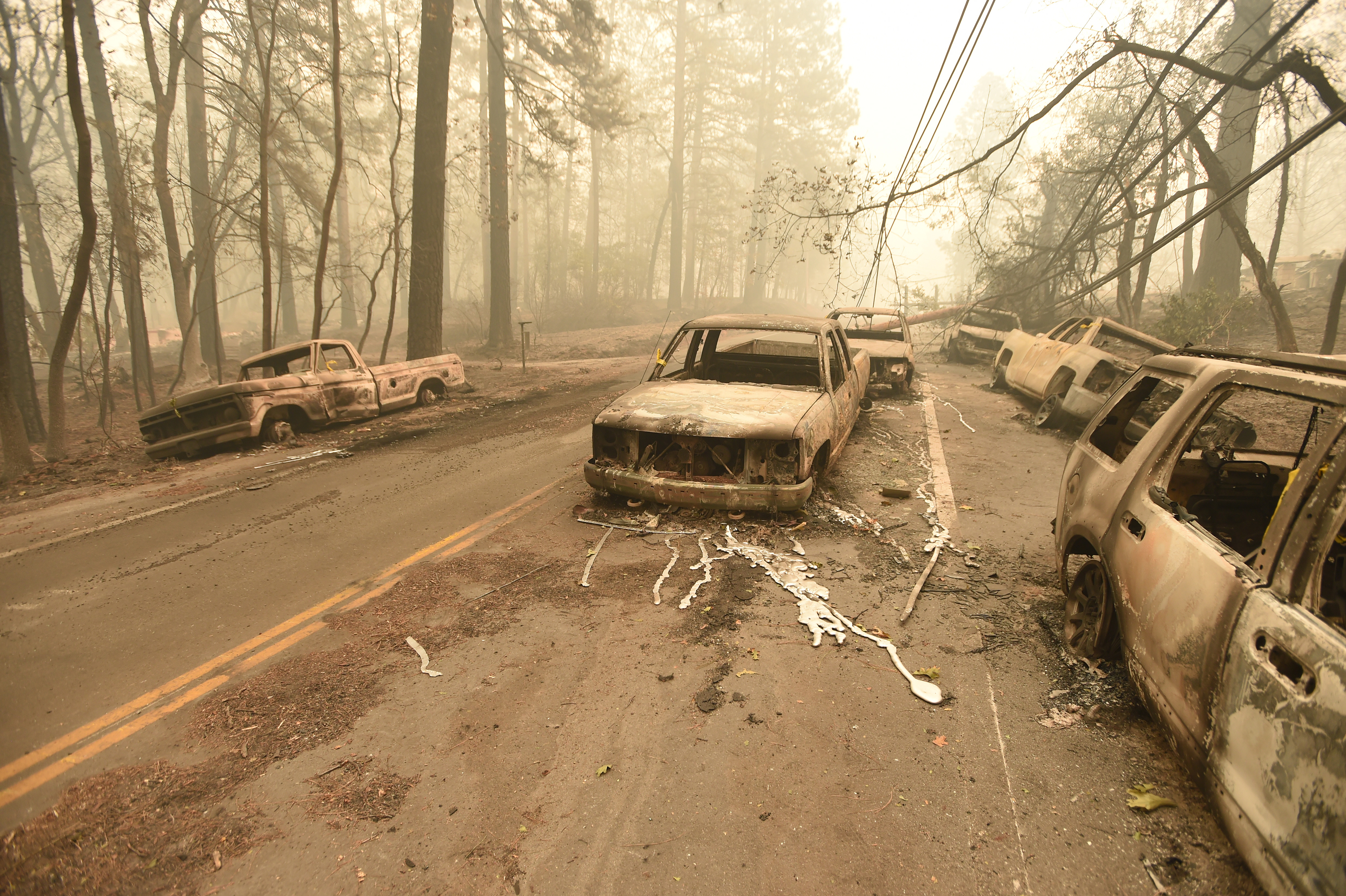 Estos incendios fueron considerados los peores en la historia del estado de la costa oeste (Foto de Edelson / AFP)