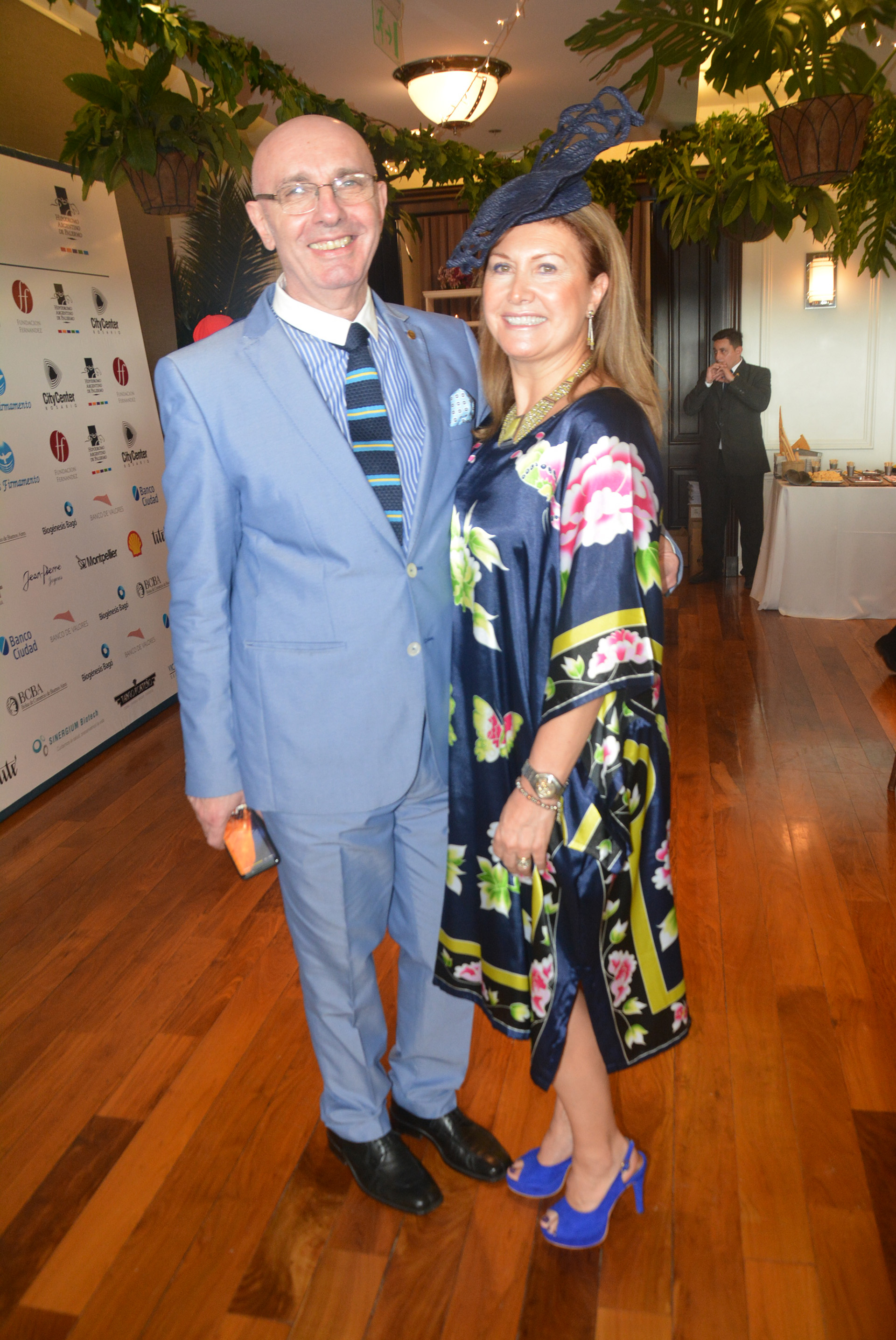 Eduardo Gálvez y Lili Monsegou