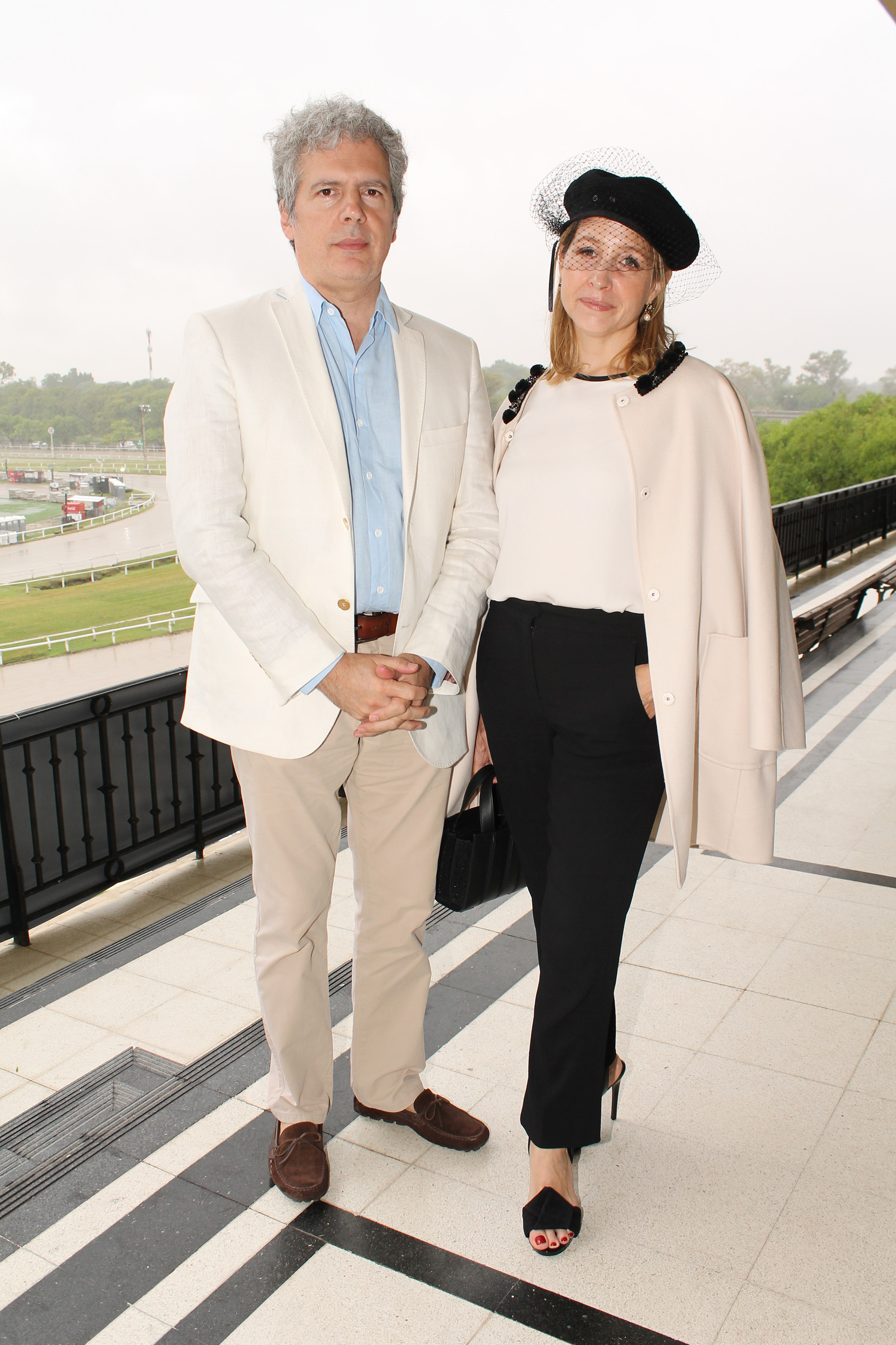 El director ejecutivo del Teatro Colón, Martín Boschet, y Liana Vinacur