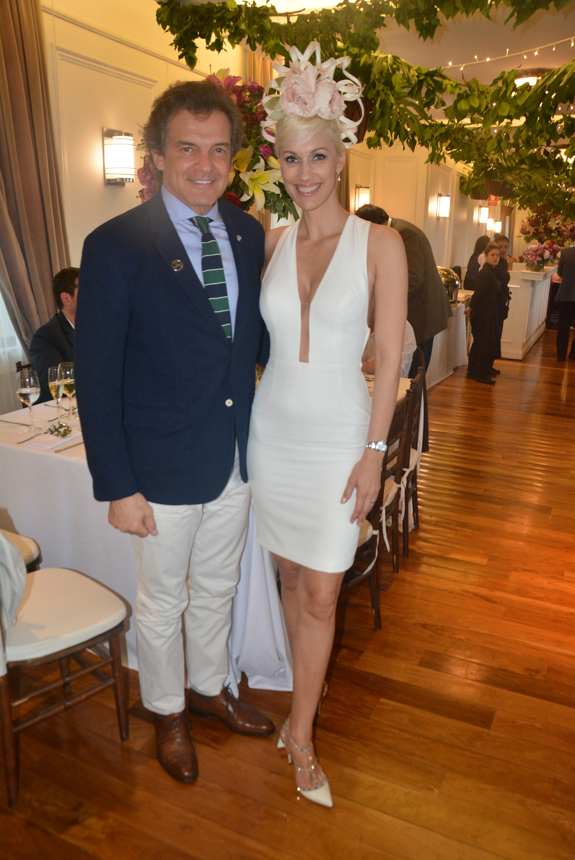 Claudio Rígoli e Ingrid Grudke