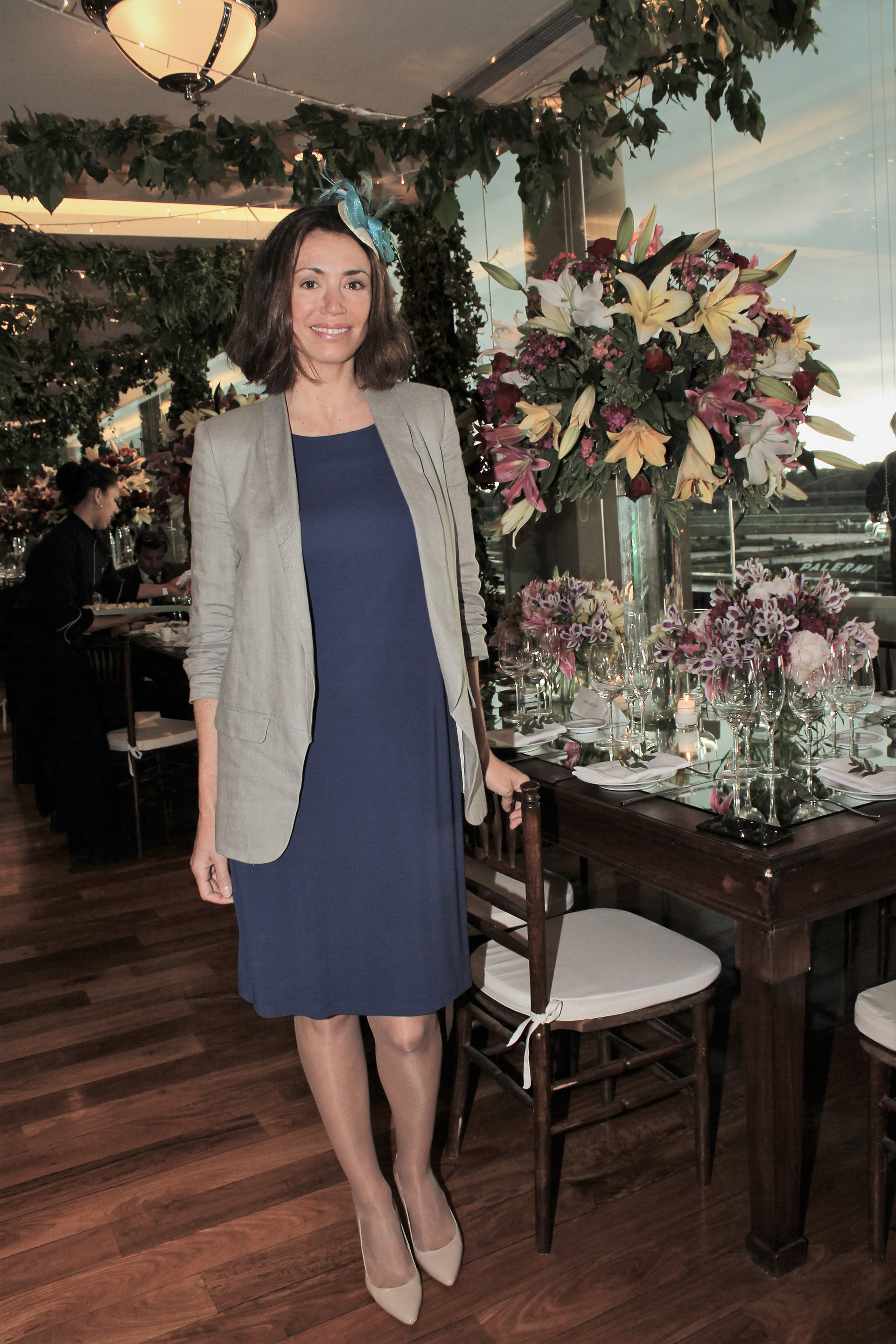 Verónica Quintana, jefa de Relaciones Públicas del Hipódromo Argentino de Palermo