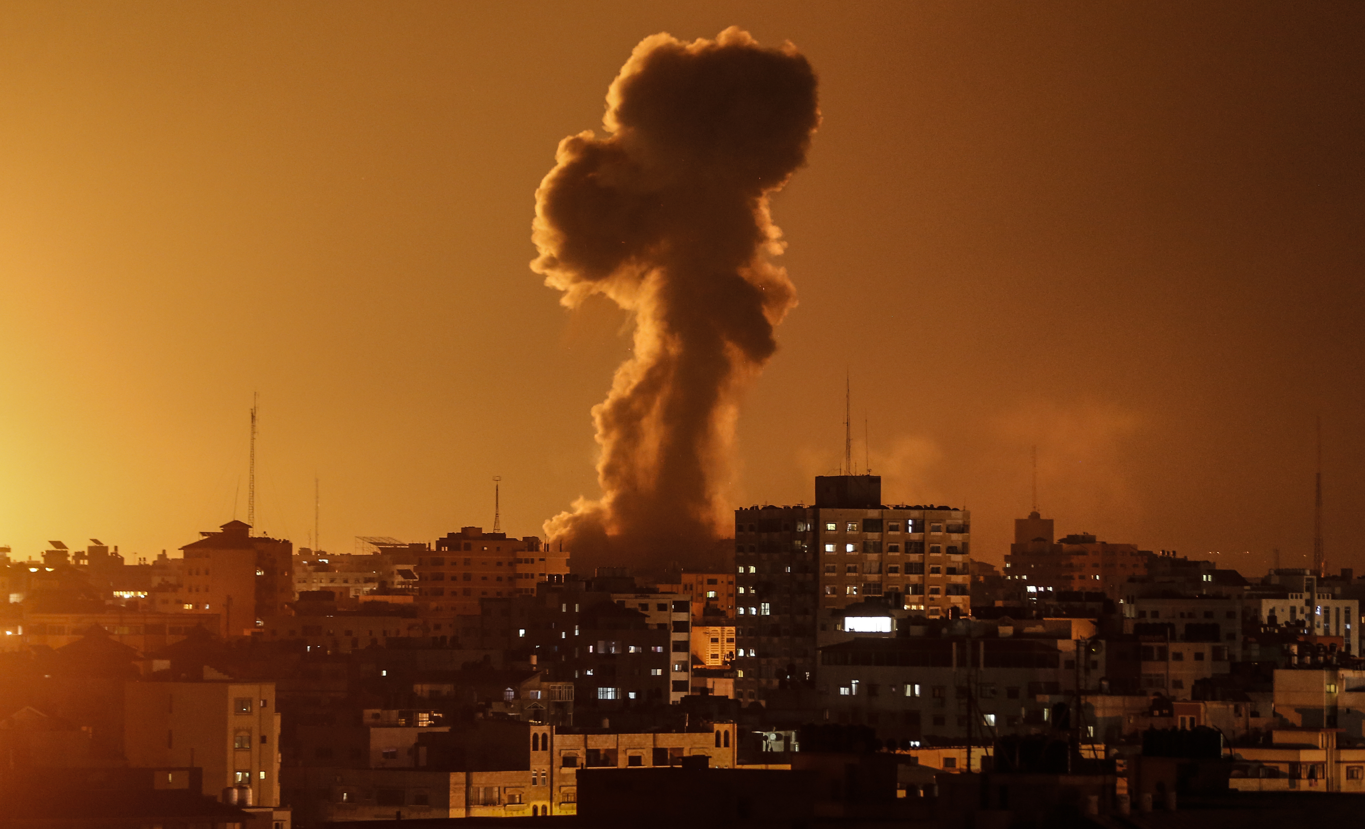 (Photo by Mahmud Hams / AFP)