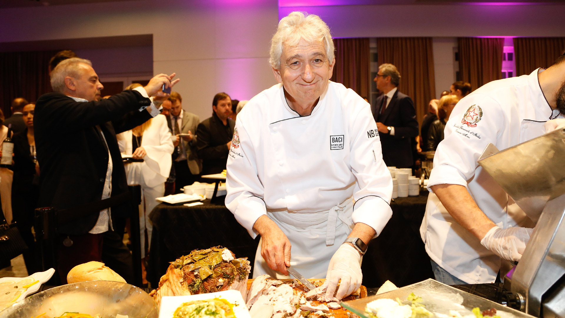 Pedro Picciau, chef integrante de BACI (Buenos Aires Cuochi Italiani)