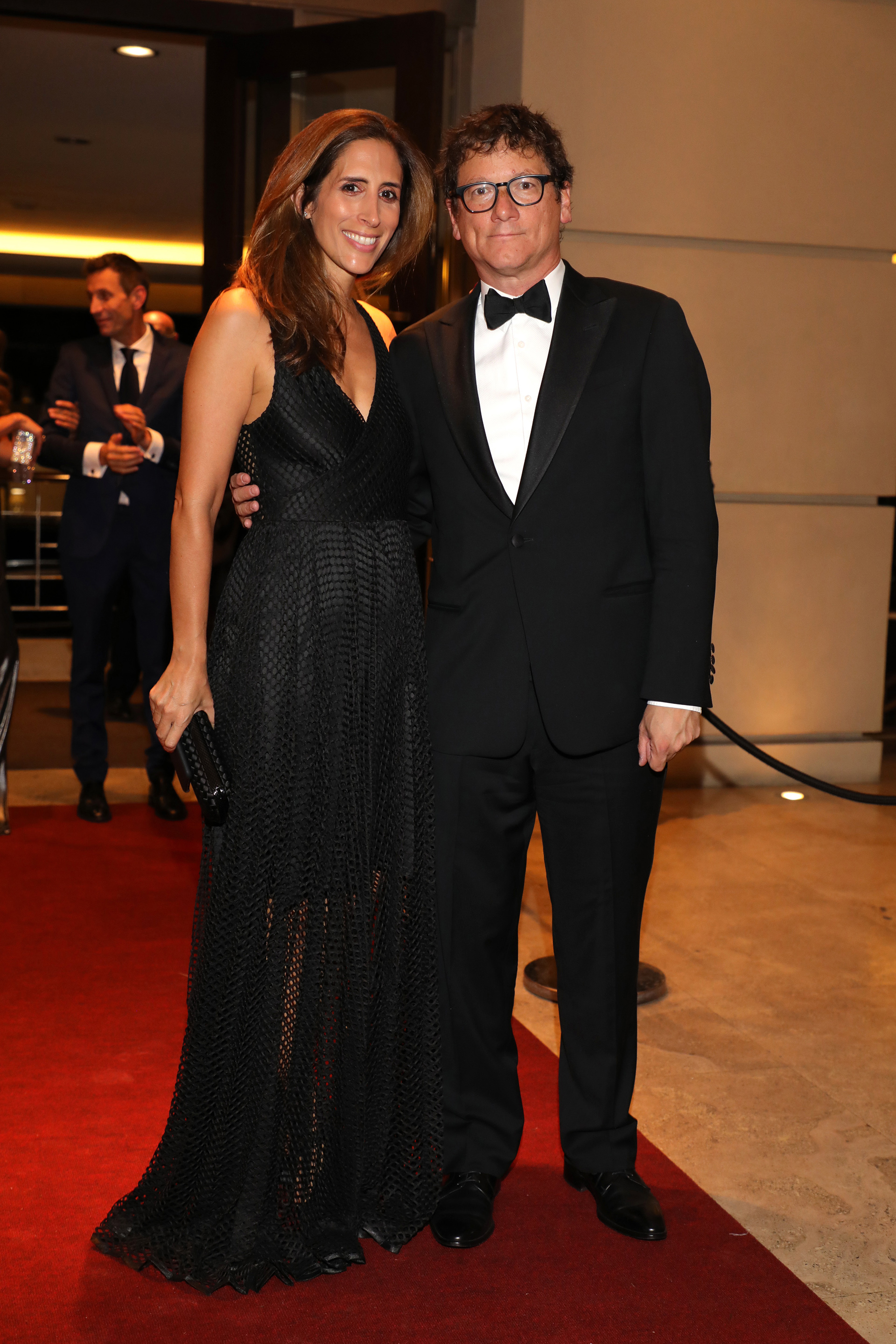 Gabriel Martino, presidente de HSBC Argentina, y su mujer Florencia Perotti