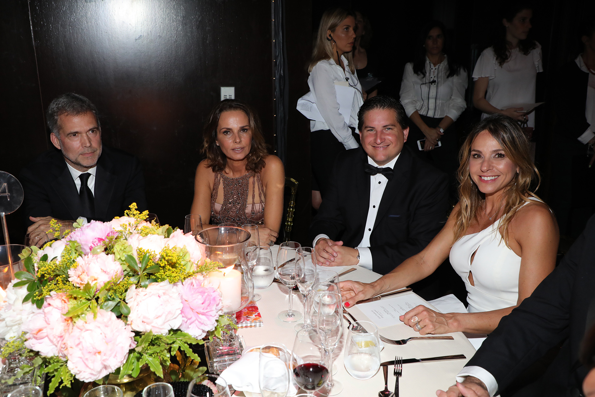 Augusto Rodríguez Larreta, Nathalie Sielecki, Gastón Corral y Soledad Urtubey