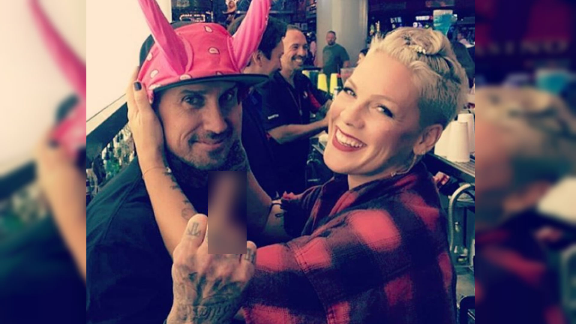 La cantante Pink no movió un dedo, pero se vio envuelta en la polémica (Foto: Instagram pink)