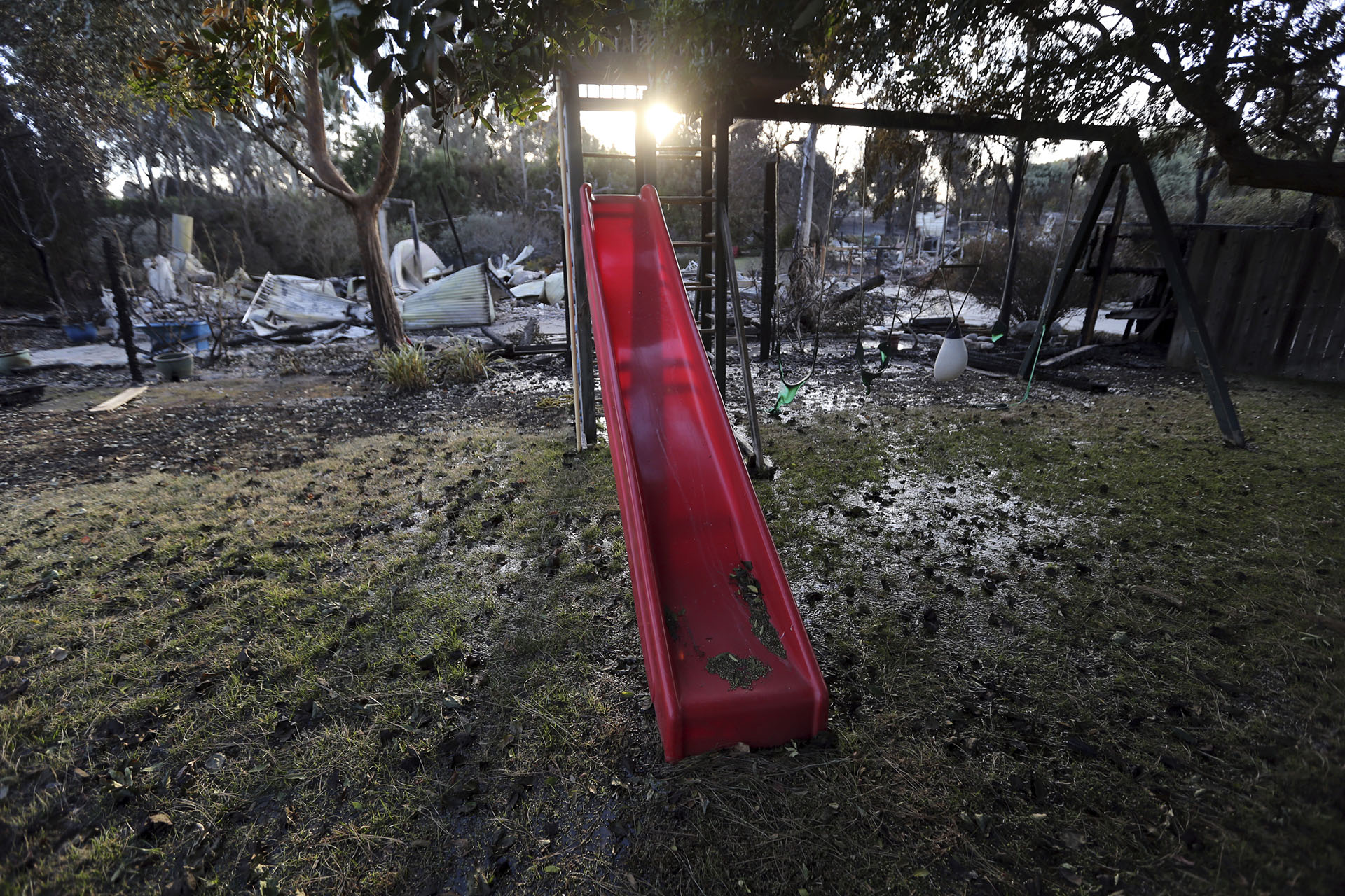 Un área infantil en la zona de Point Dume