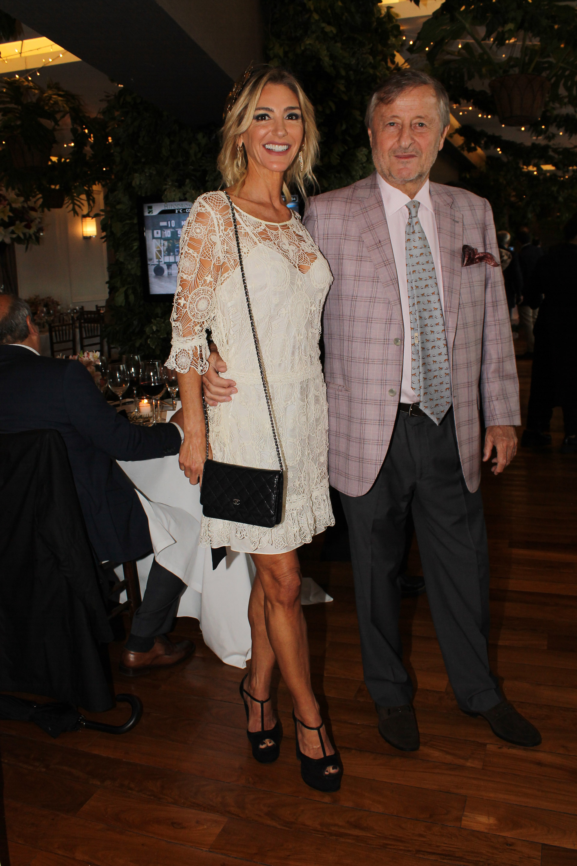Gabriela Castellani y Cristiano Rattazzi