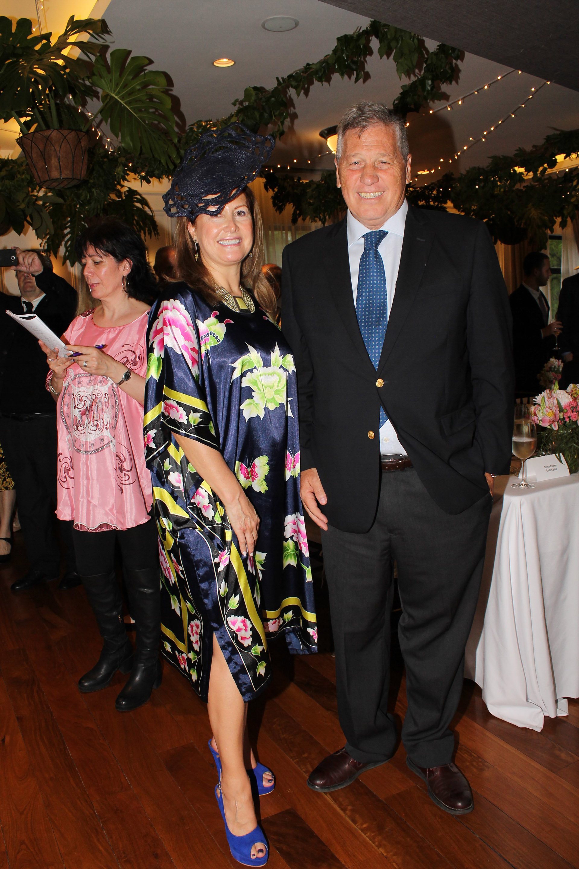 Lili Monsegou y Antonio Bullrich