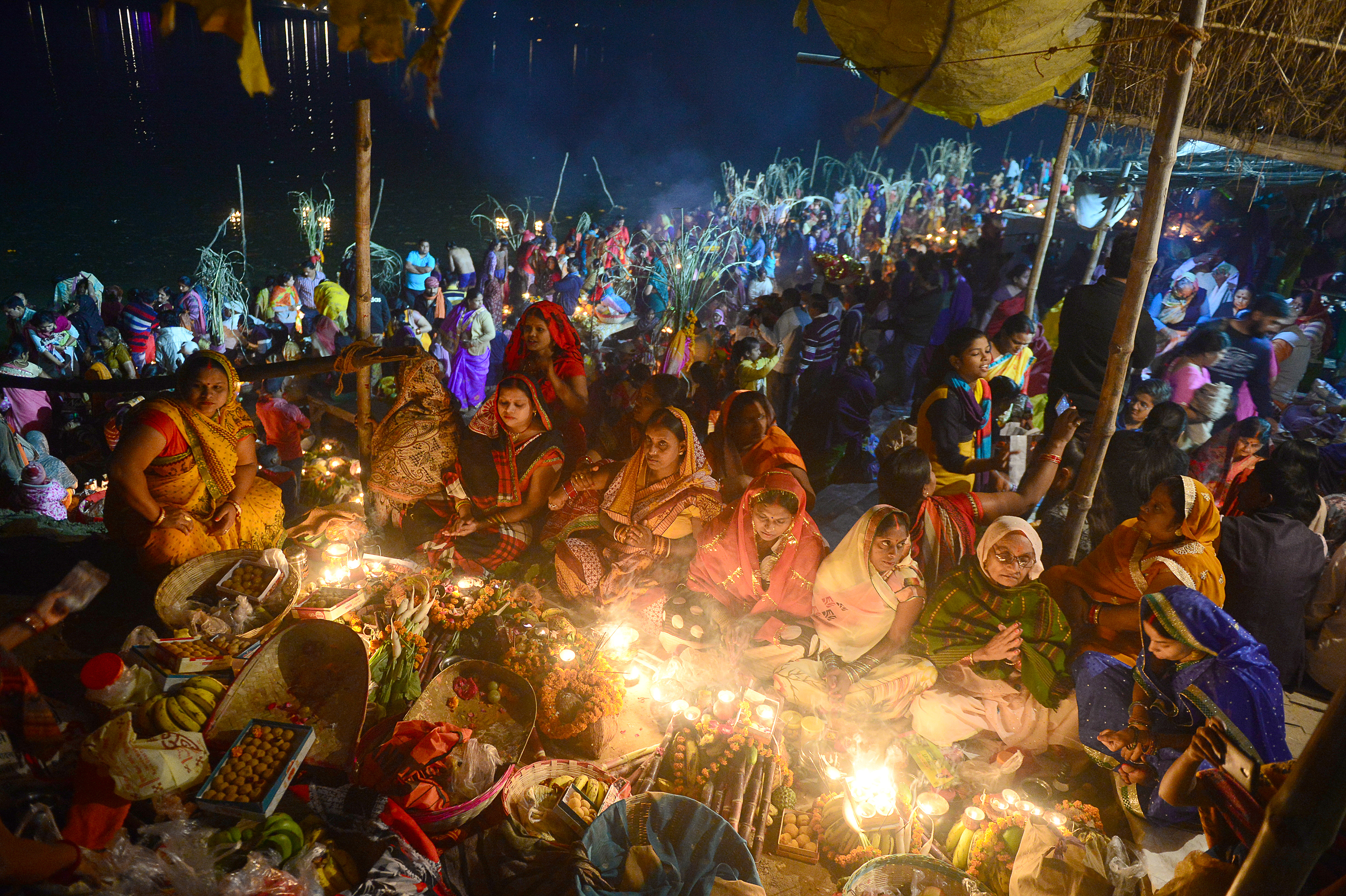(Photo by SANJAY KANOJIA / AFP)+