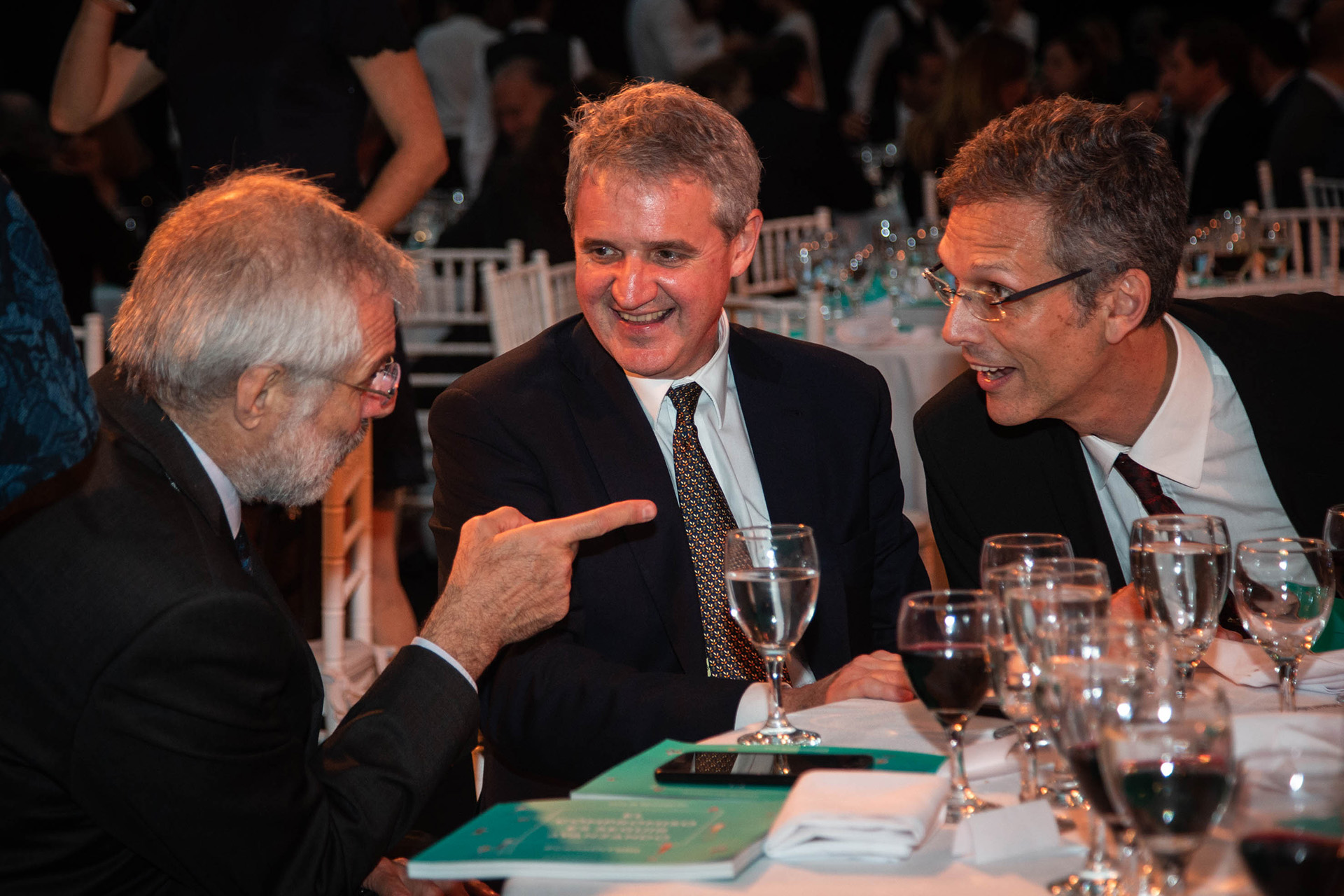 Daniel Perzcyk, Juan José Cruces y Rafael Di Tella