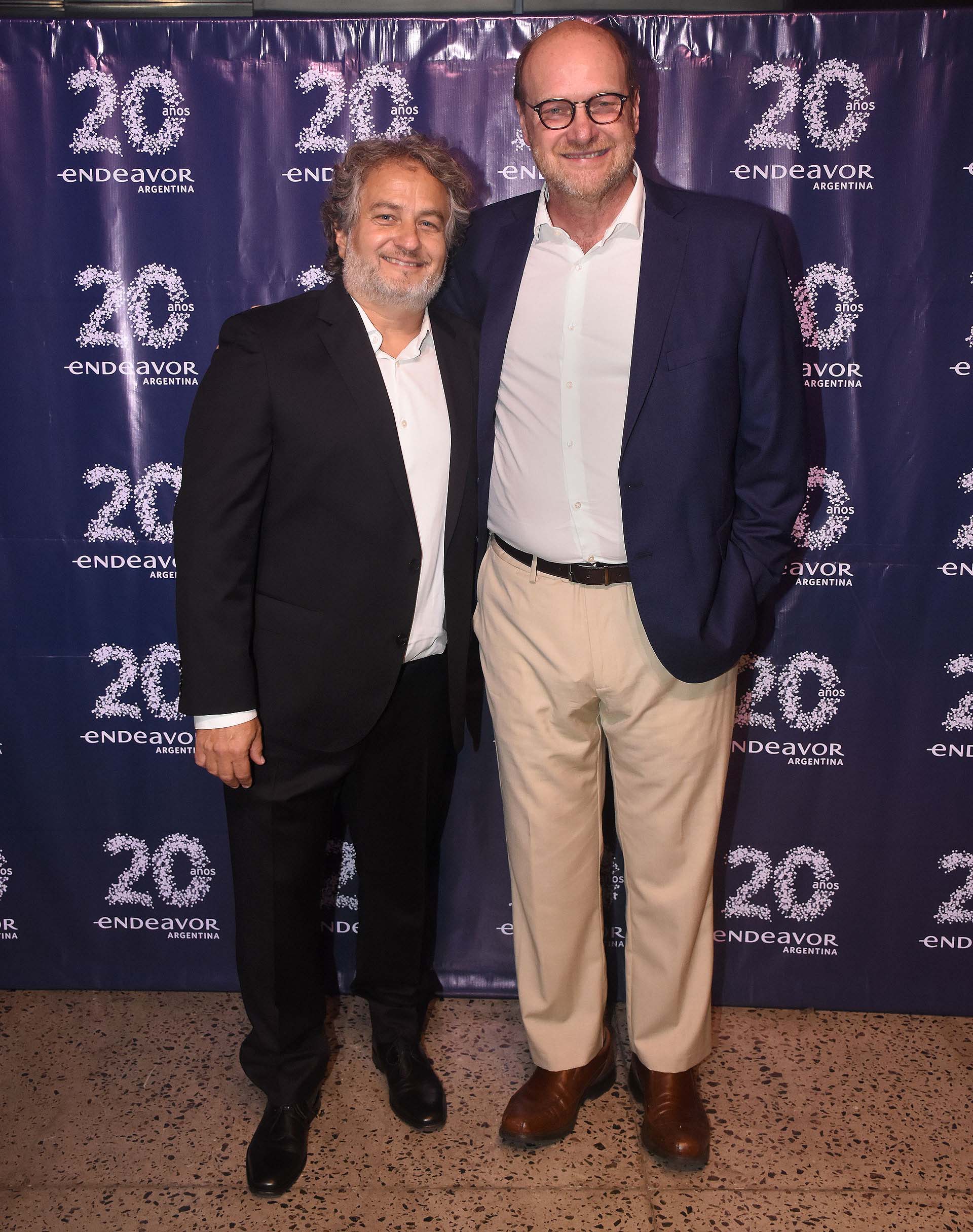 Guibert Englebienne y Gustavo Grobocopatel