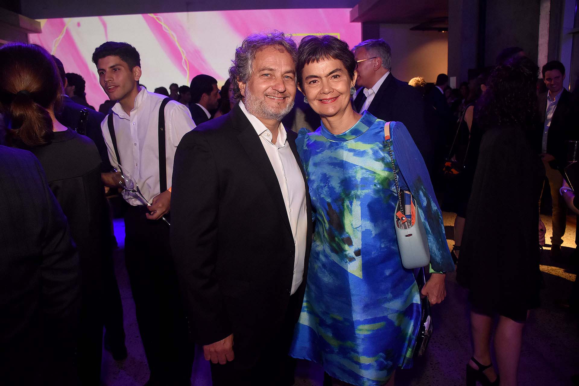 Guibert Englebienne, presidente de Endeavor Argentina, y María Eugenia Estenssoro, ex senadora y cofundadora de Endeavor Argentina.