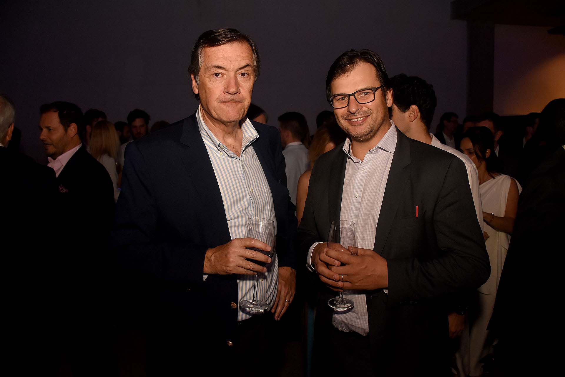 Enrique Cristofani, de Santander, y Gastón Remy, de Oil (Nicolás Stulberg)