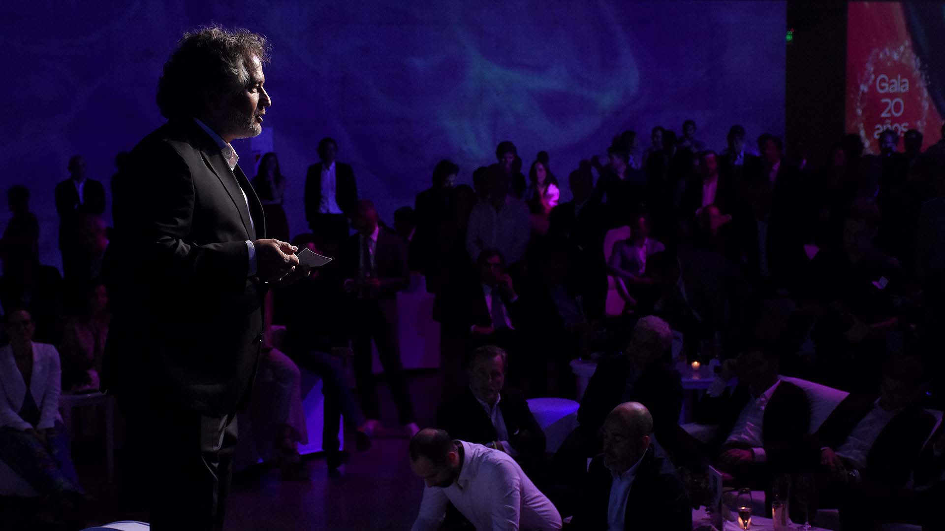 Guibert Englebienne, presidente de Endeavor Argentina y CFO de Globant habla al auditorio