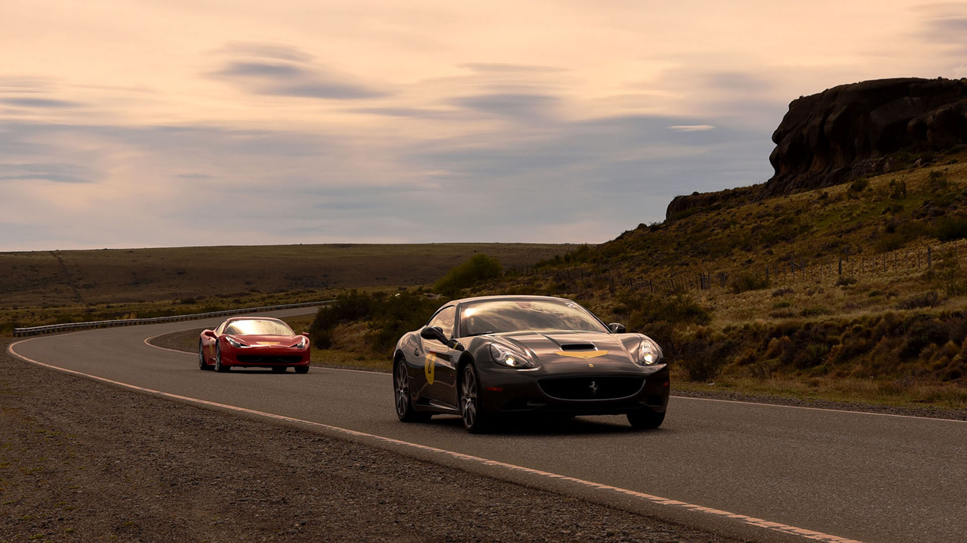 Los modelos California y 458 Italia fueron los más repetidos en la congregación de deportivos Ferrari