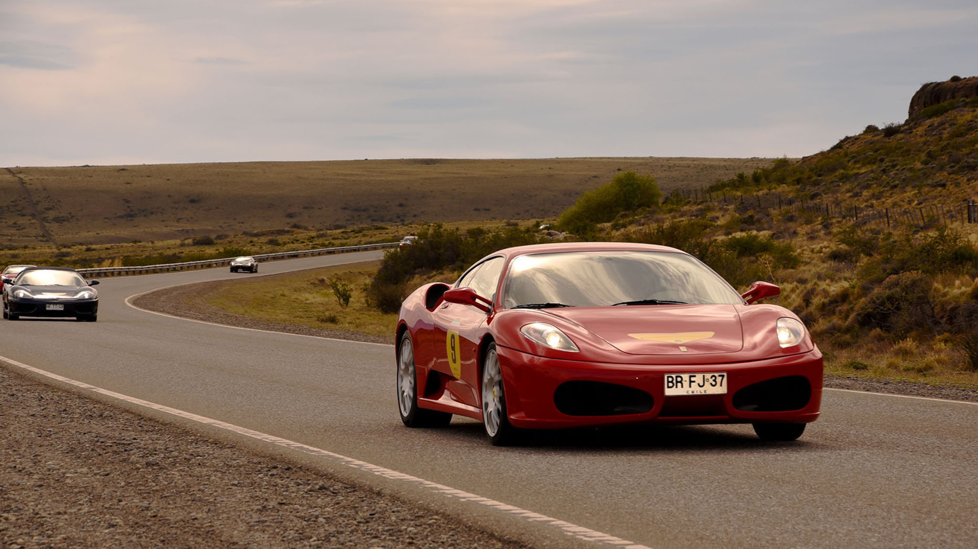 Un Ferrari F430, la versión mejorada del 360 Modena. Lo fabricó la marca de culto italiano entre 2004 y 2009