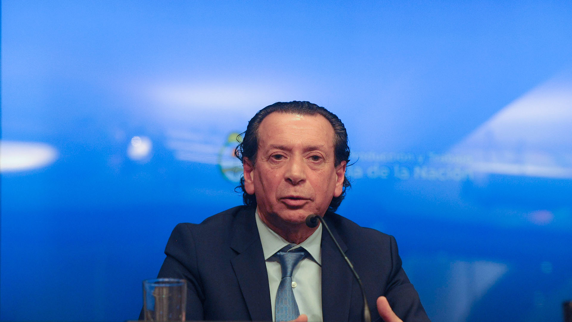 El ministro de Producción y Trabajo Dante Sica