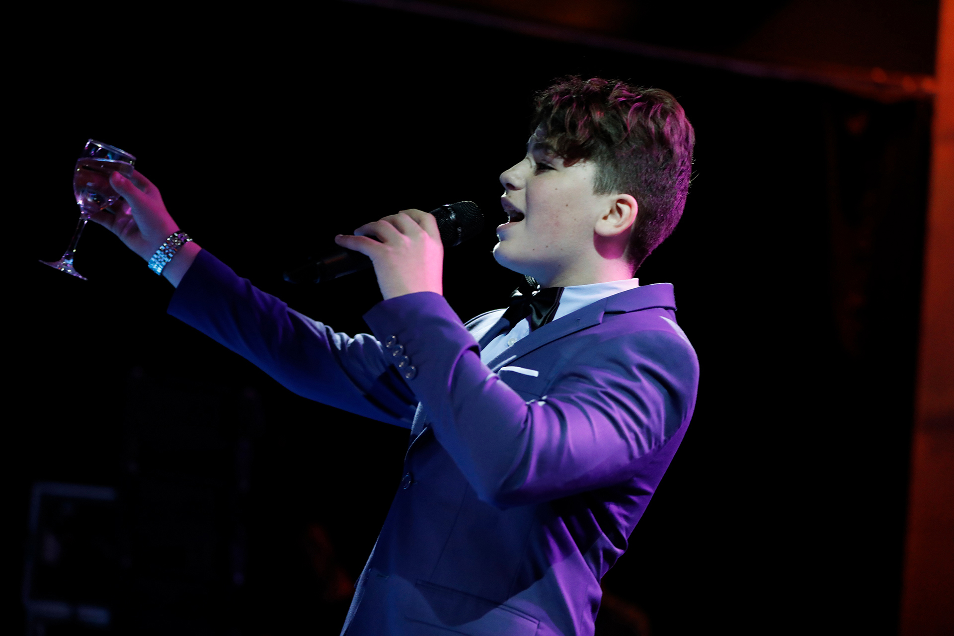 El joven tenor, Martín Savi, interpretó La Traviatta